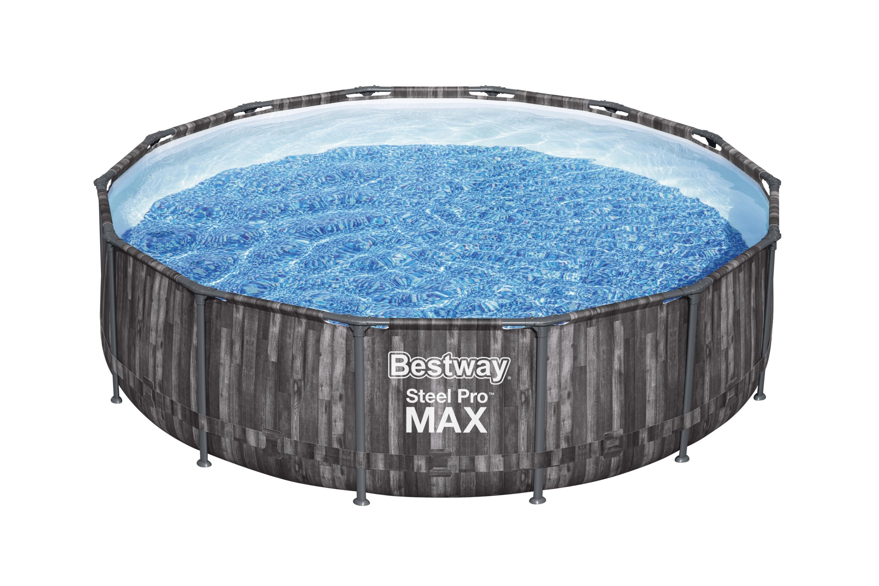 Piscine à structure ronde Steel Pro MAX 427x107 cm Bestway 5614Z