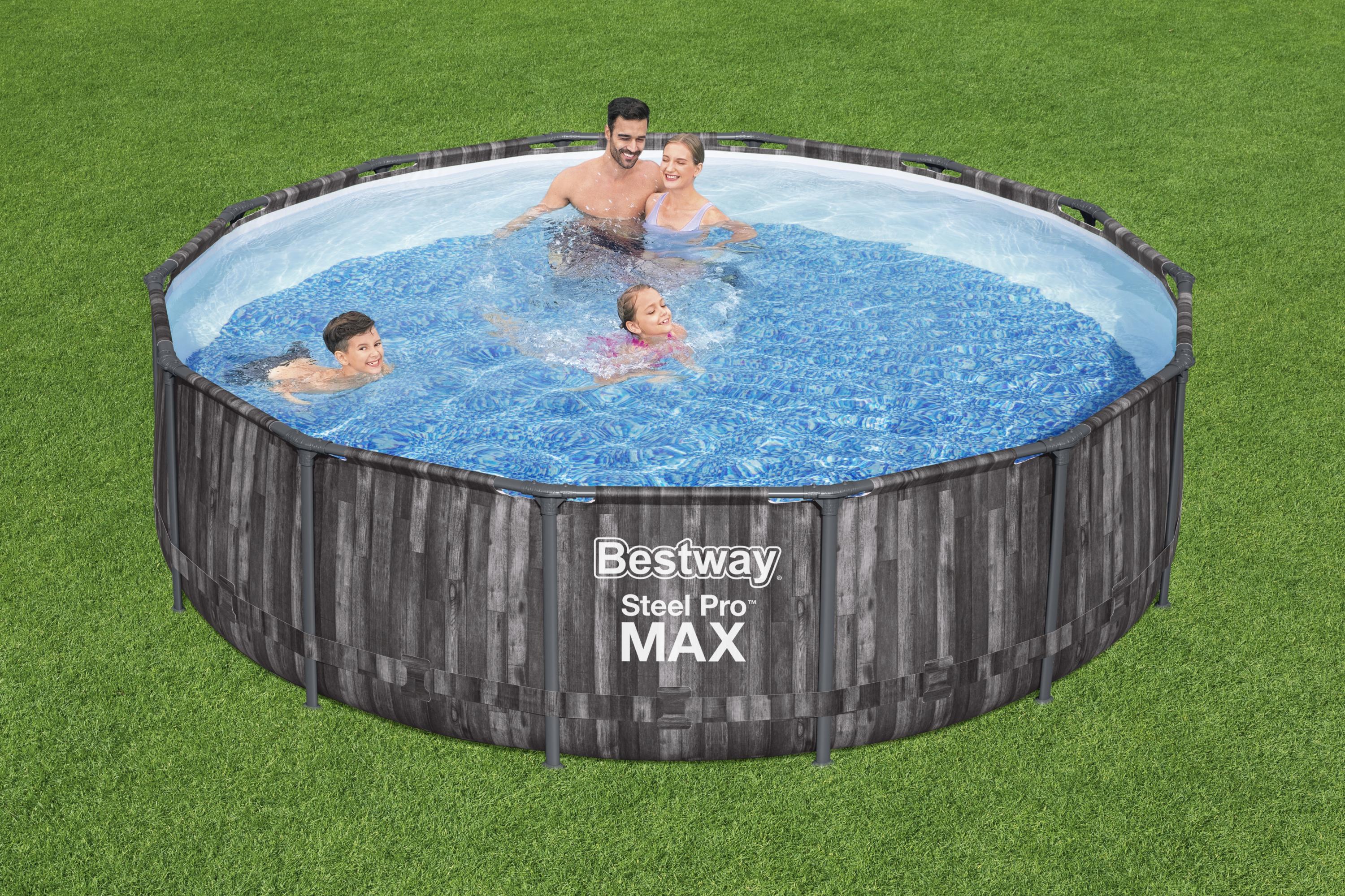 Piscine à structure ronde Steel Pro MAX 427x107 cm Bestway 5614Z