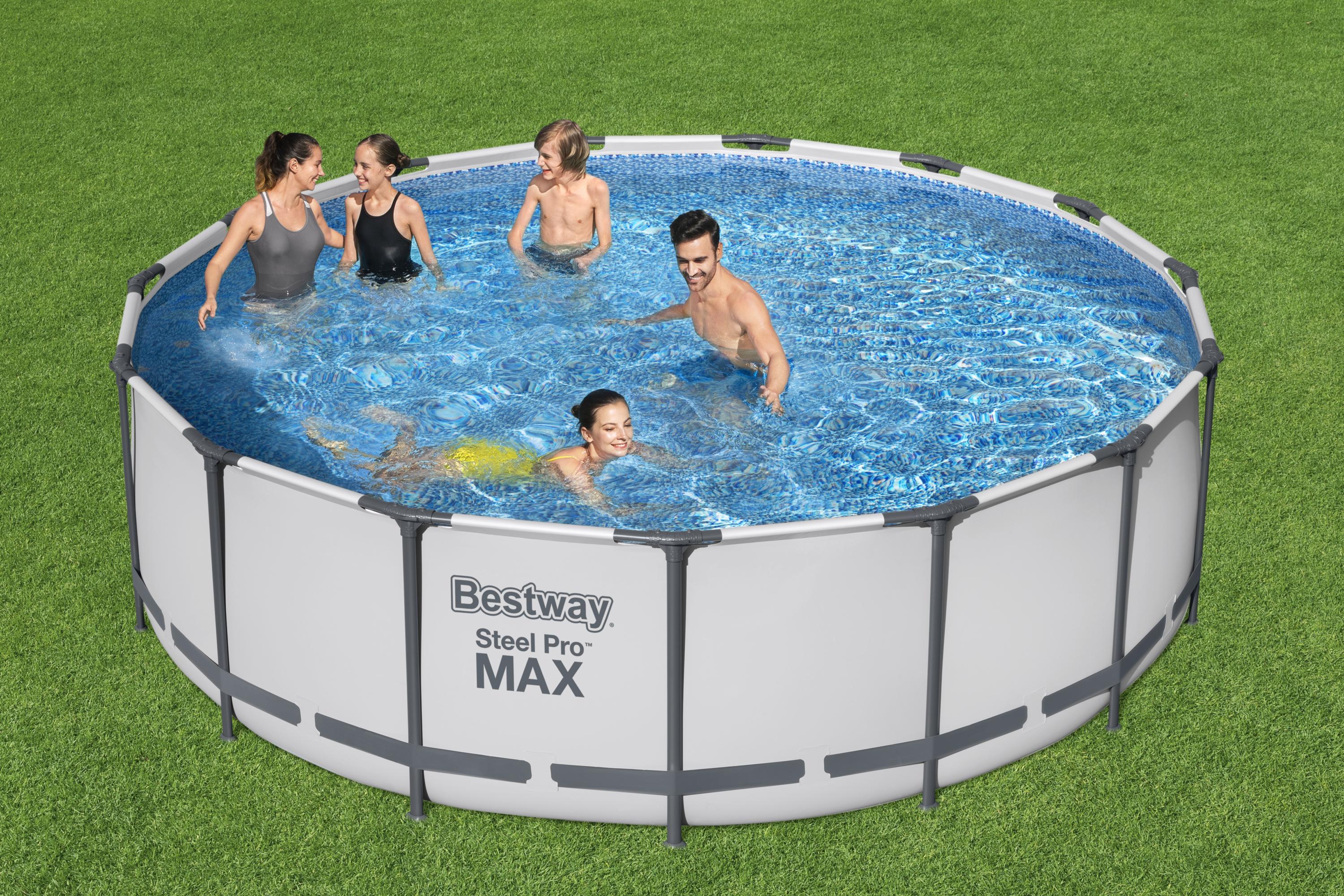 Piscine ronde avec structure Steel Pro Max 457X122 cm Bestway 56438 