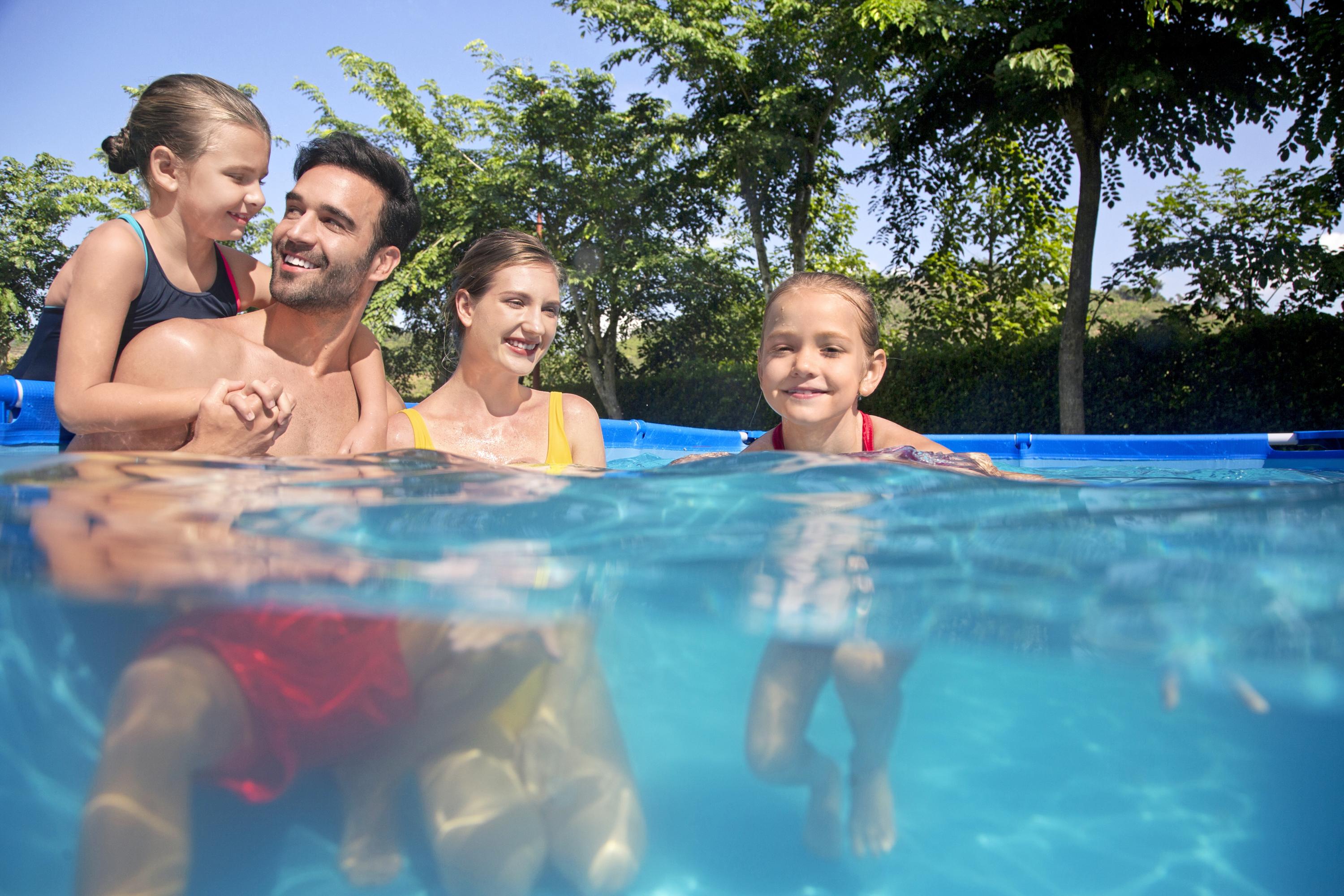 Piscine rectangulaire Steel Pro 400x211x81cm Bestway 56424 