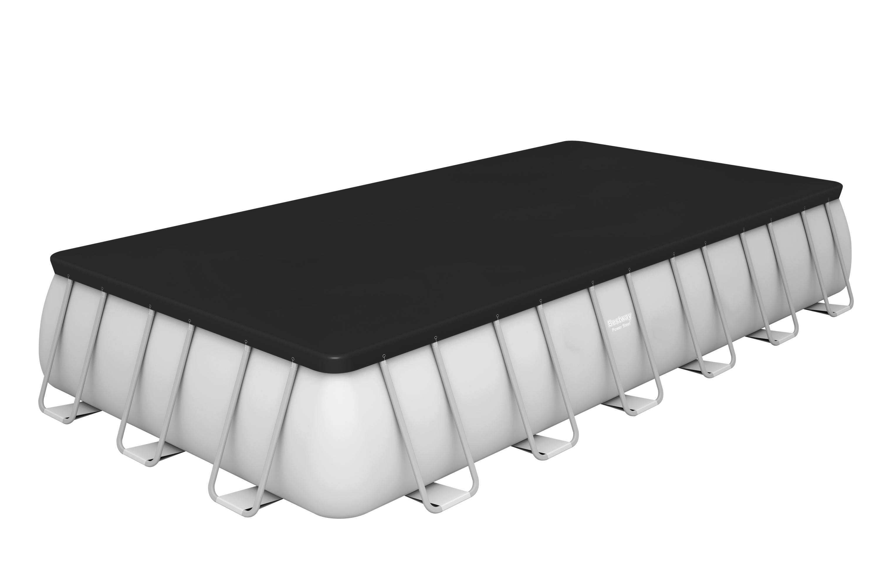 Piscine rectangulaire avec structure Power Steel Frame 732X366X132 Bestway 56475