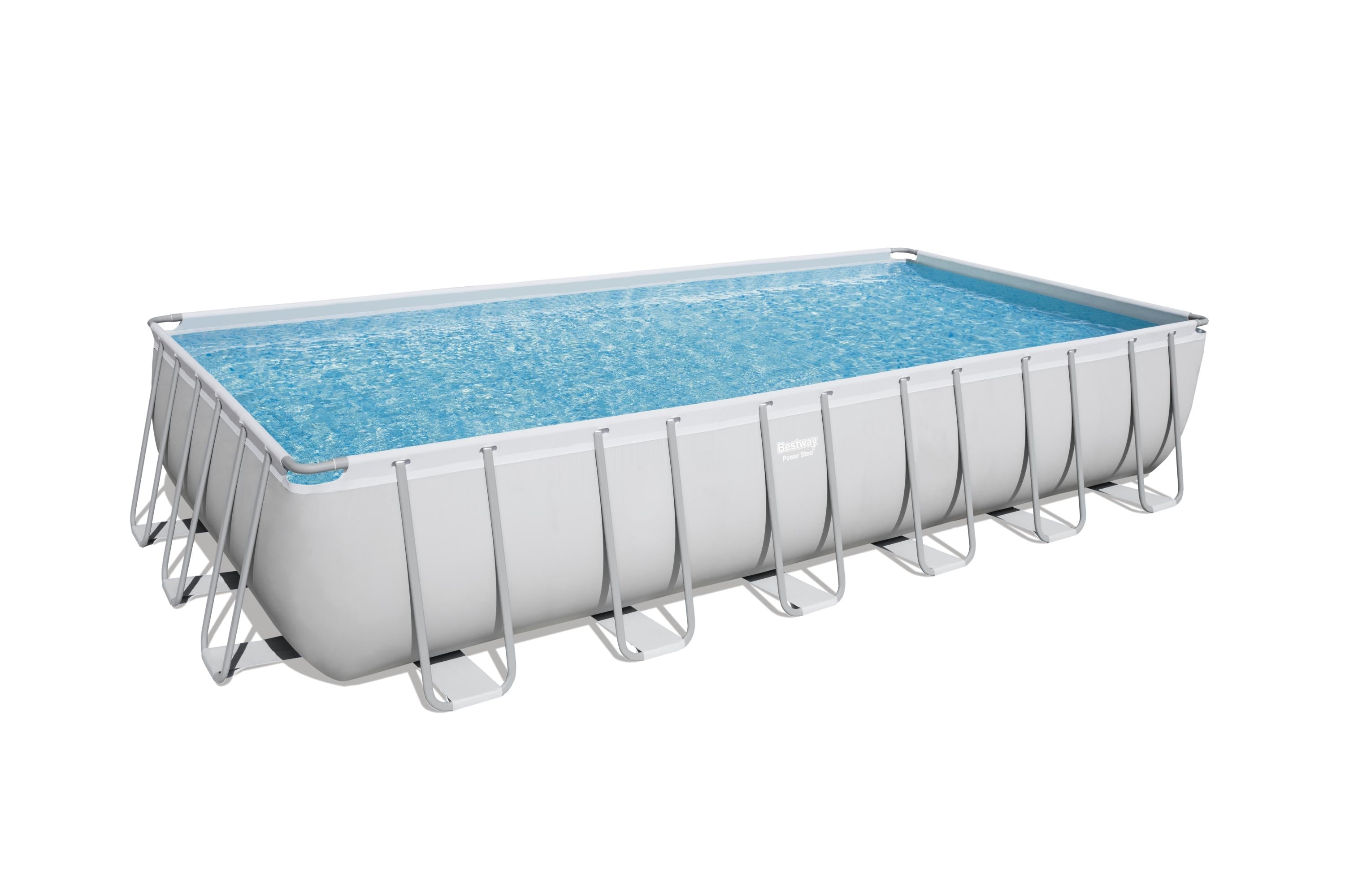 Piscine rectangulaire avec structure Power Steel Frame 732X366X132 Bestway 56475