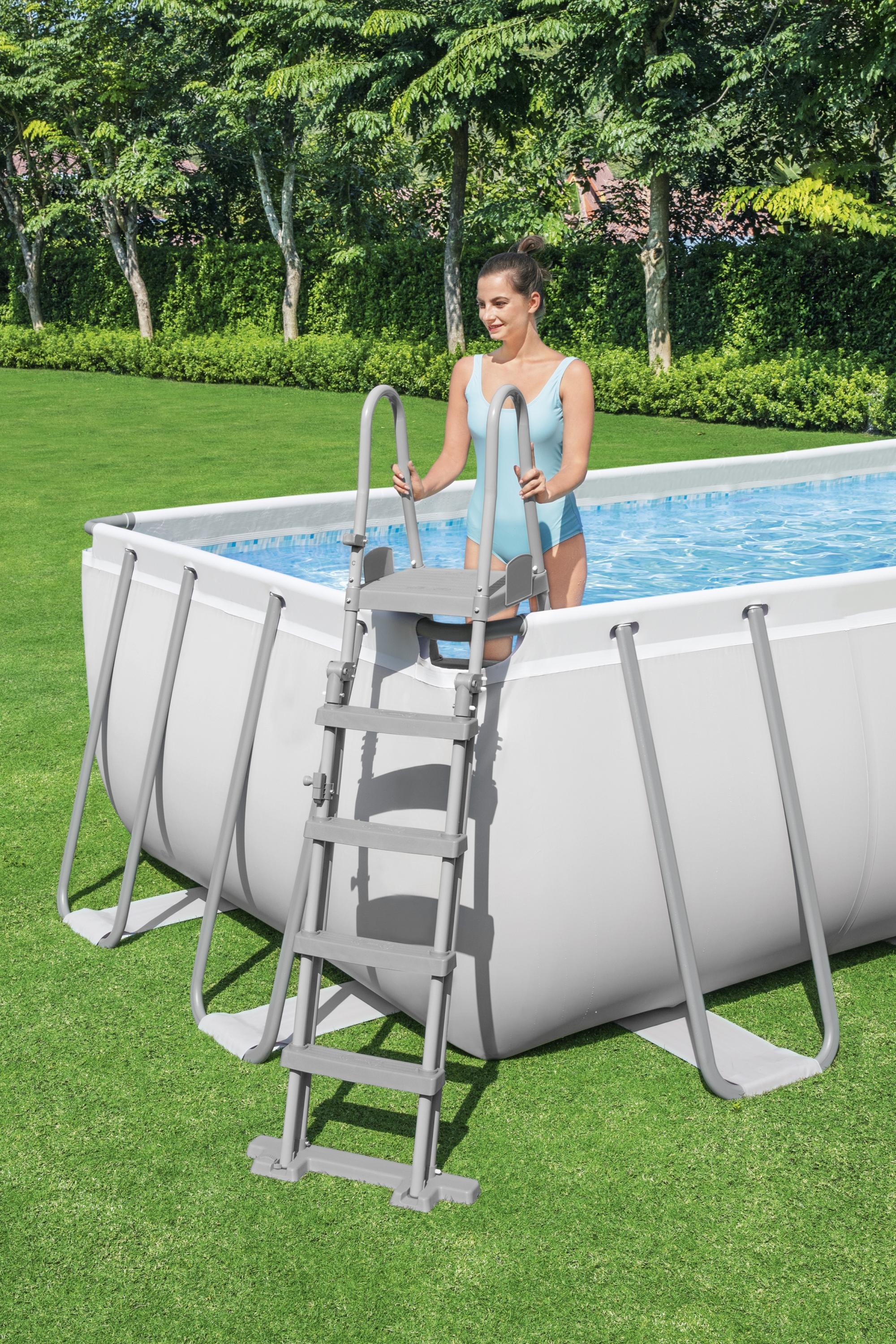 Piscine hors sol rectangulaire Power Steel 640x274x132 cm Bestway 5611Z