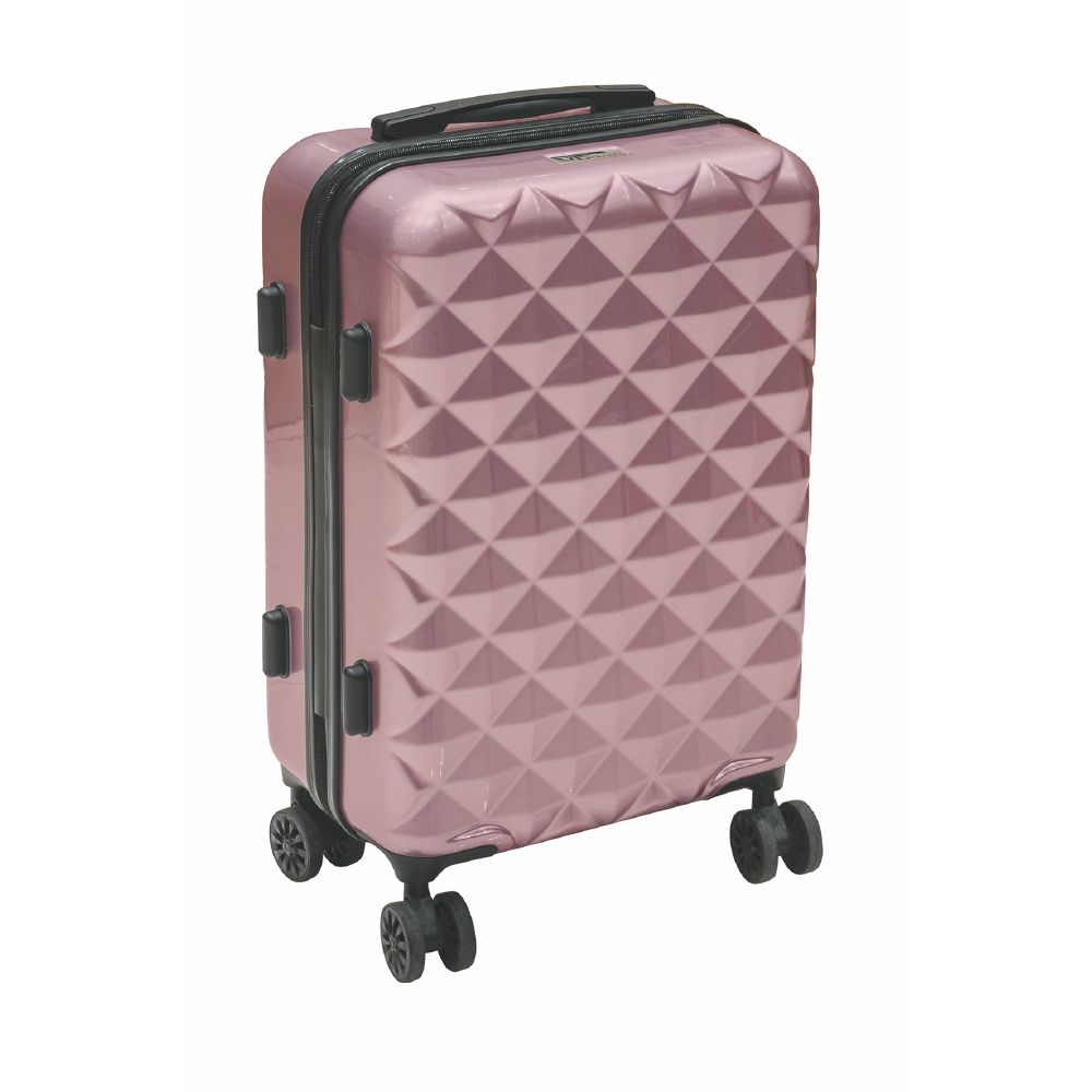 Valise trolley bagage à main avec 4 roues pivotantes à 360° avec serrure à combinaison DIAMOND