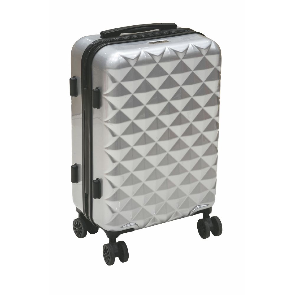 Valise trolley bagage à main avec 4 roues pivotantes à 360° avec serrure à combinaison DIAMOND