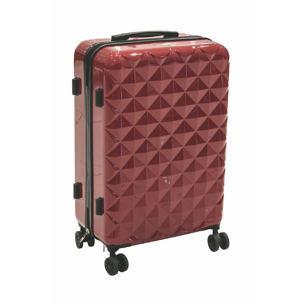 Valise trolley bagage à main avec 4 roues pivotantes à 360° avec serrure à combinaison DIAMOND