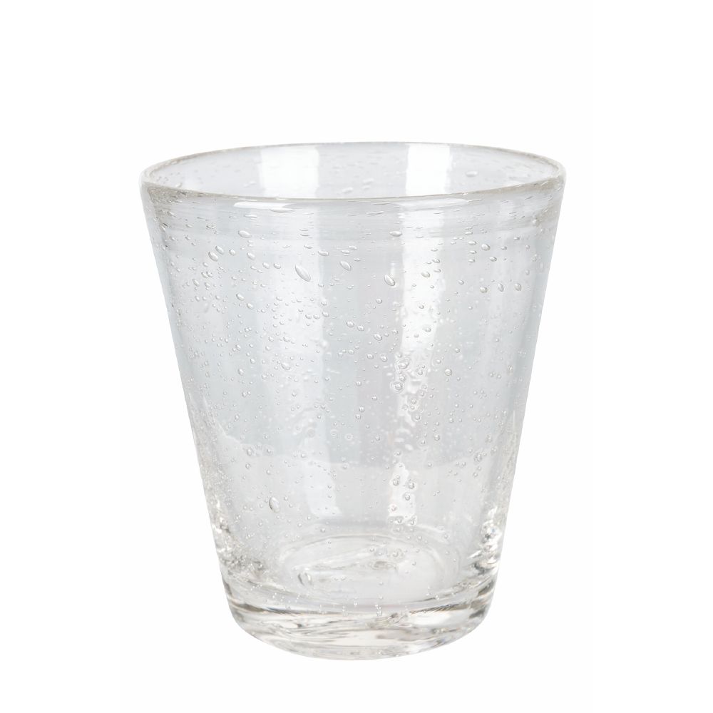 Set de 6 verres à eau 330 ml en pâte de verre soufflé Cancun Sunset