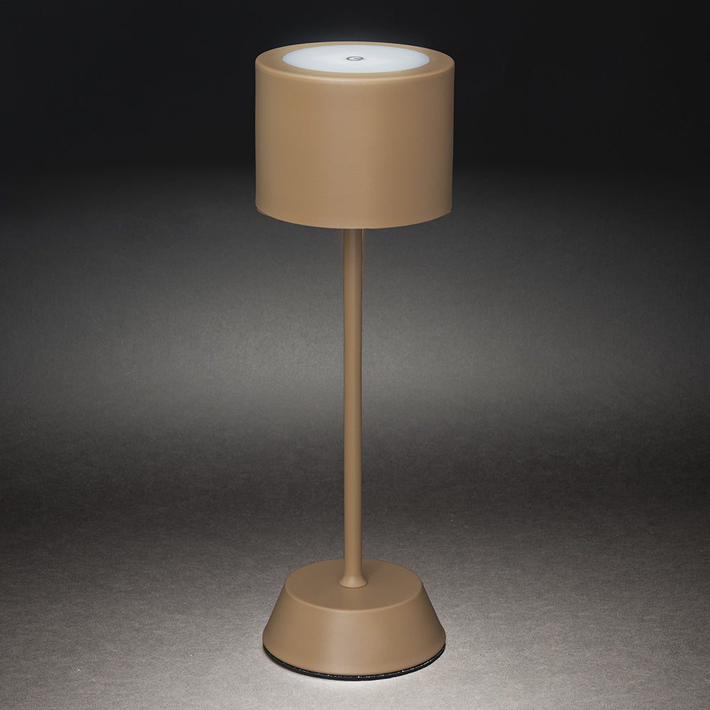 Lampada da tavolo touch ricaricabile moderna ed elegante 3 intensità luminose per interni ed esterni 4 toni