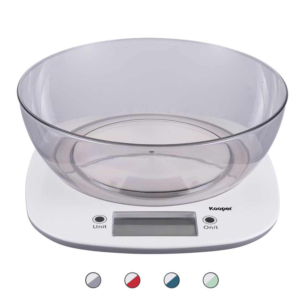 Balance de cuisine digitale avec bol 14 L5Kg Kooper