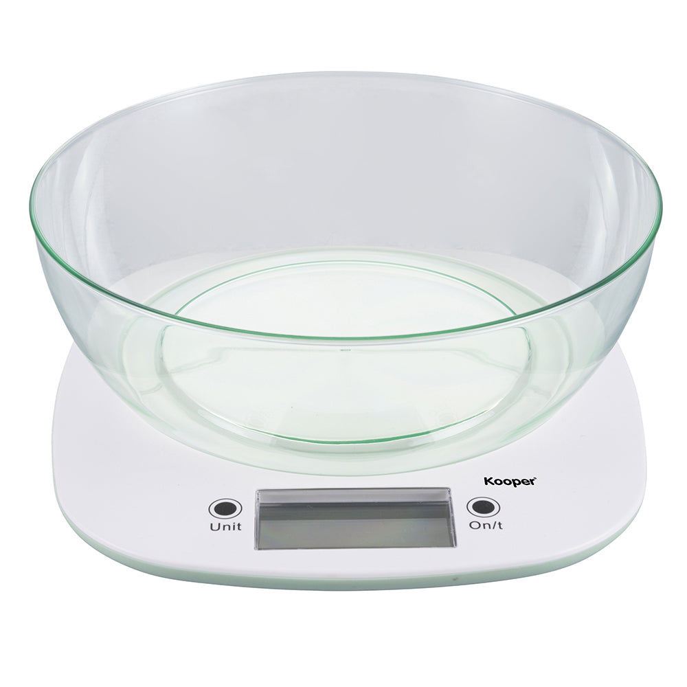 Balance de cuisine digitale avec bol 14 L5Kg Kooper