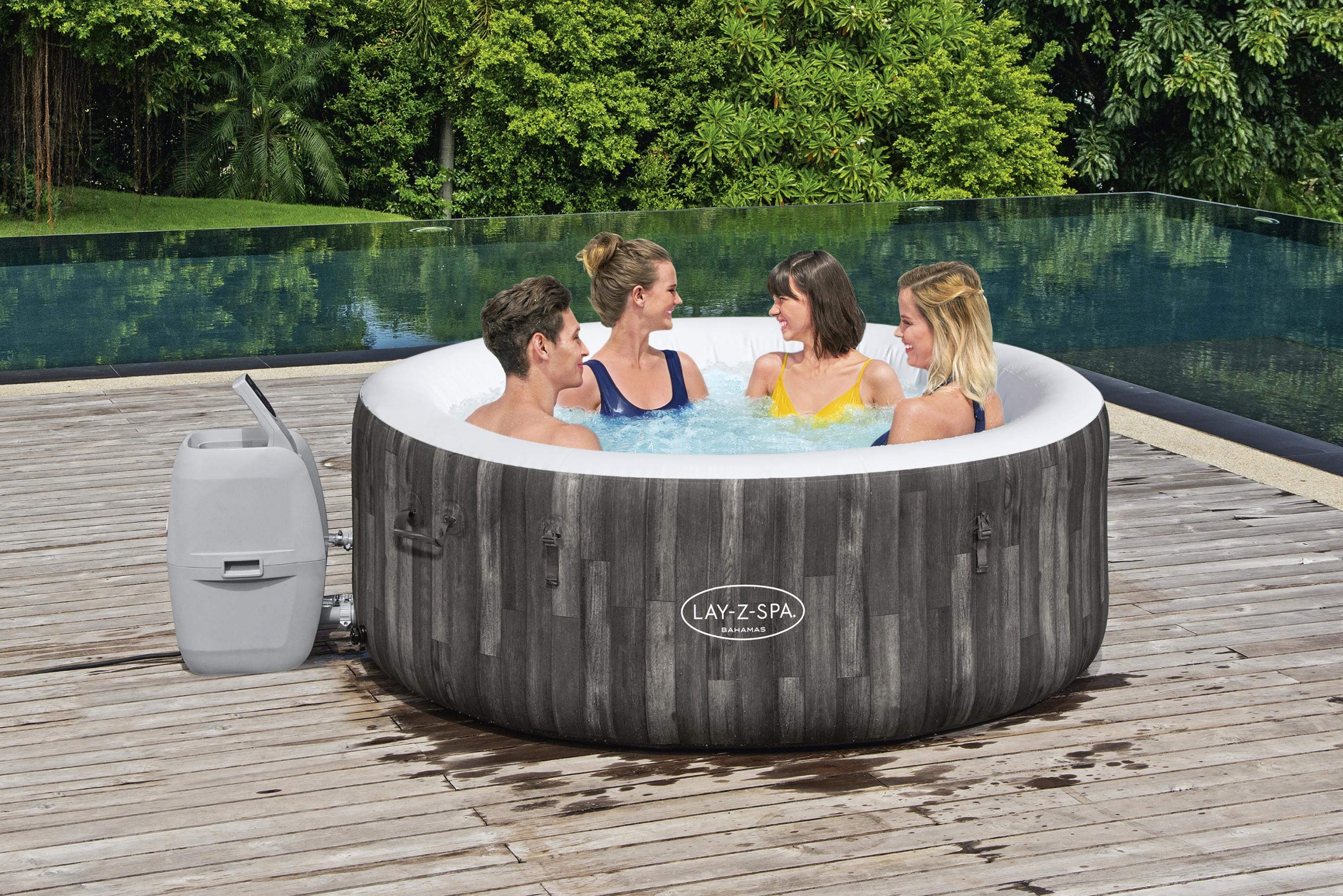 Piscine SPA Whirlpool Lay-Z-Spa Bahamas AirJet Bestway 60005 