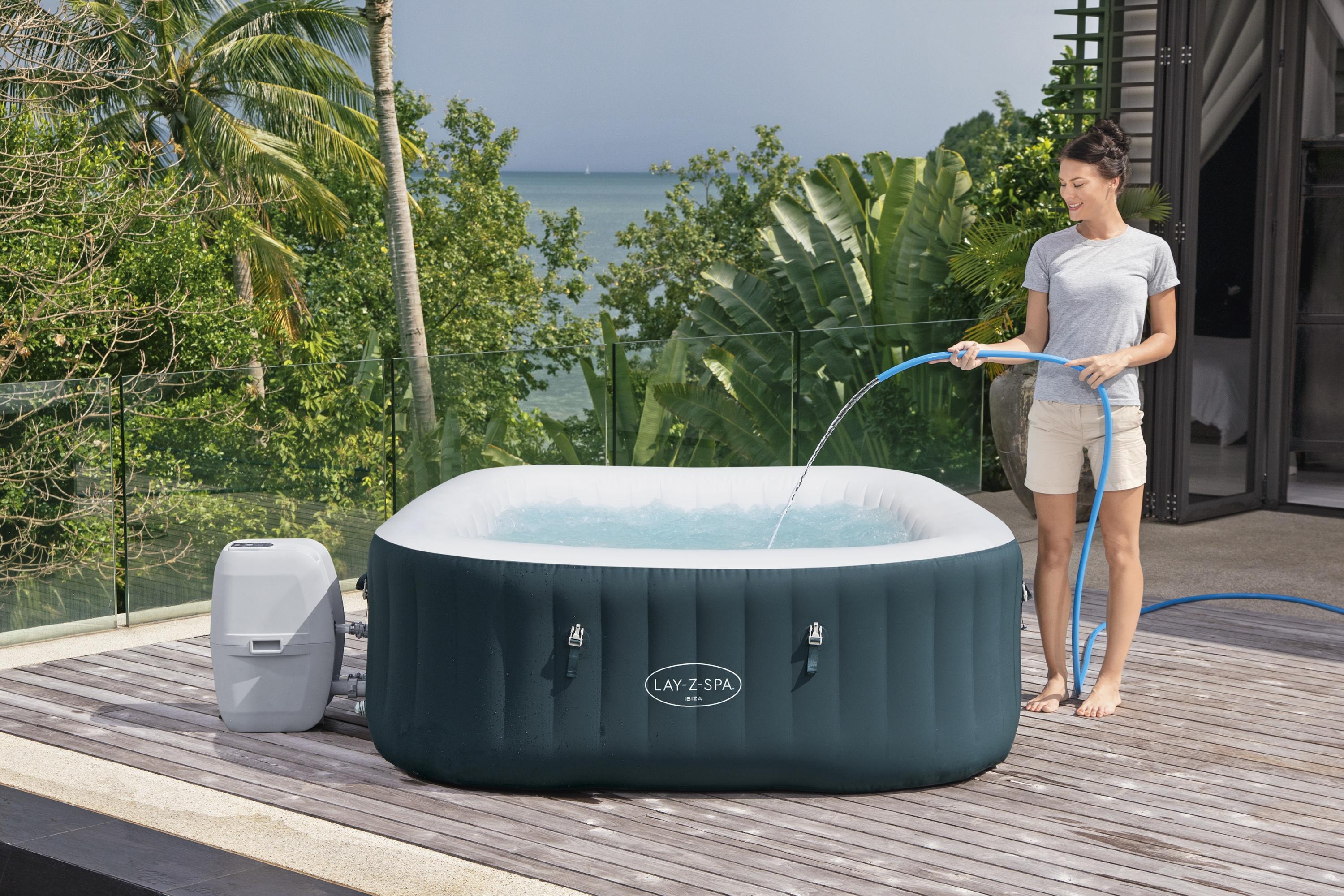 Piscine d'hydromassage SPA Lay-Z-Spa Ibiza AirJet Bestway 60015 