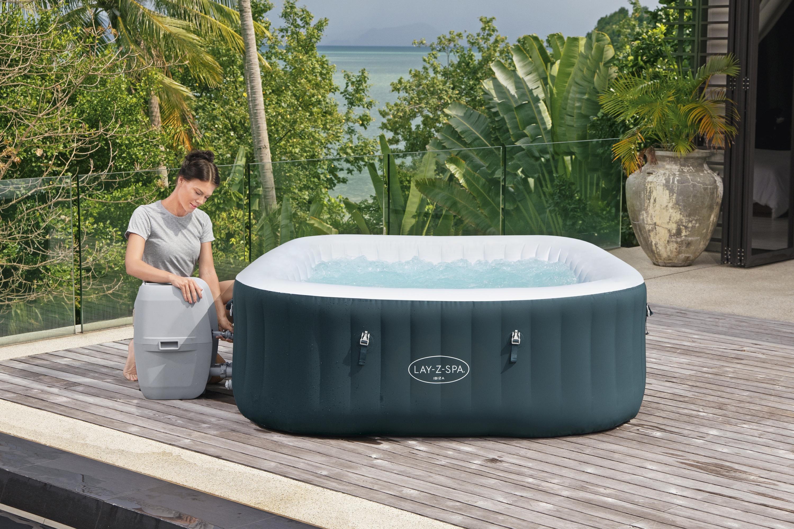 Piscine d'hydromassage SPA Lay-Z-Spa Ibiza AirJet Bestway 60015 