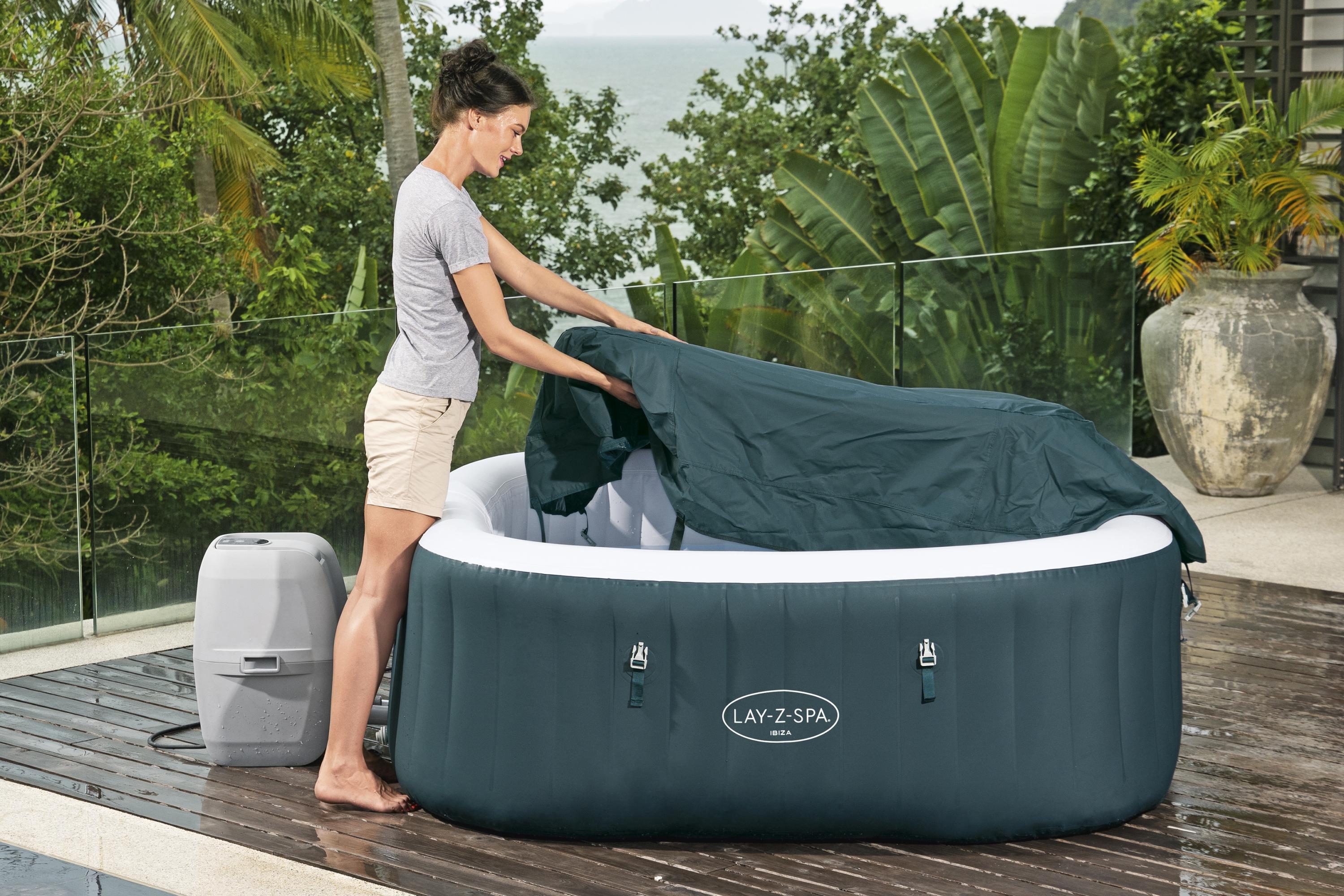 Piscine d'hydromassage SPA Lay-Z-Spa Ibiza AirJet Bestway 60015 