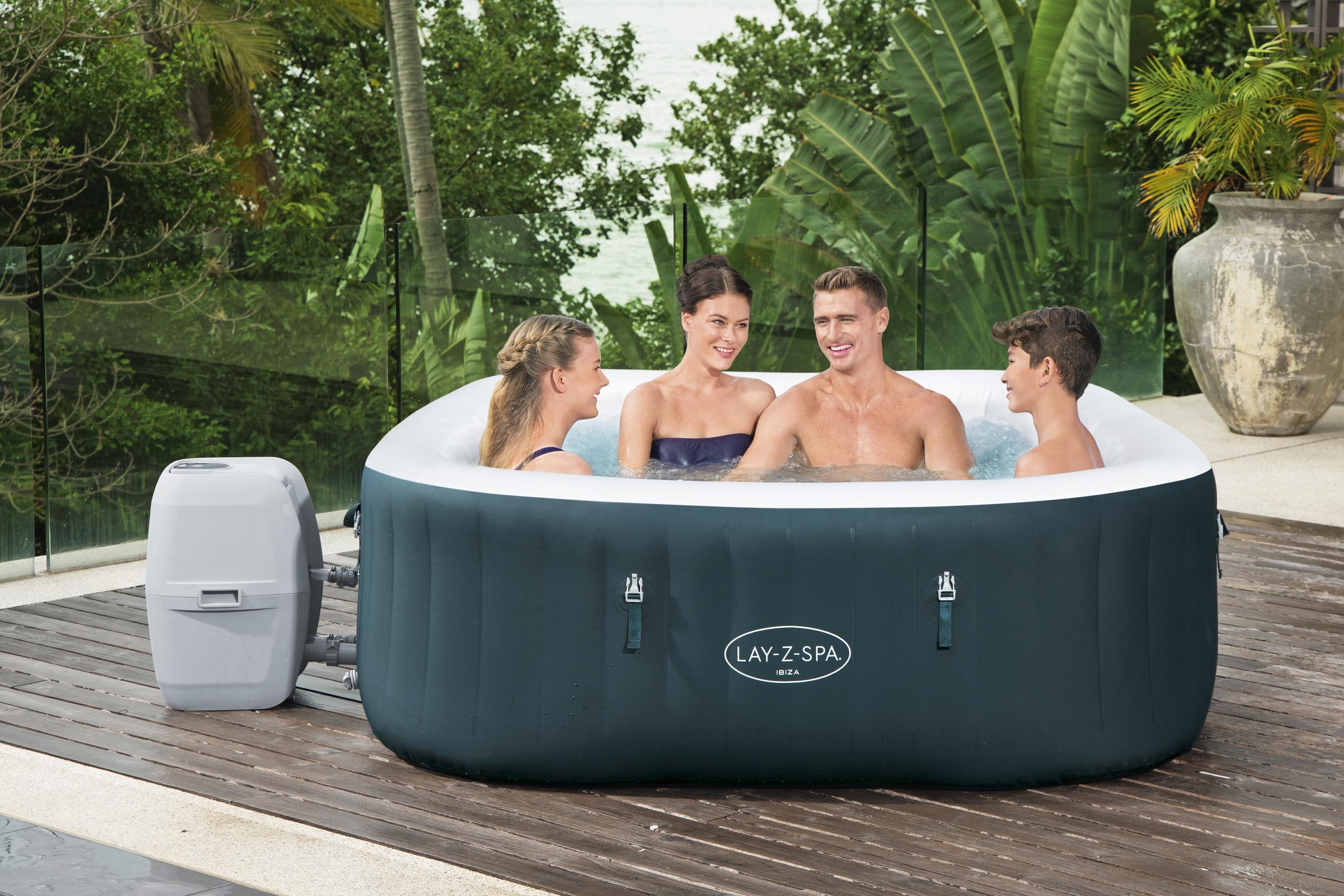 Piscine d'hydromassage SPA Lay-Z-Spa Ibiza AirJet Bestway 60015 