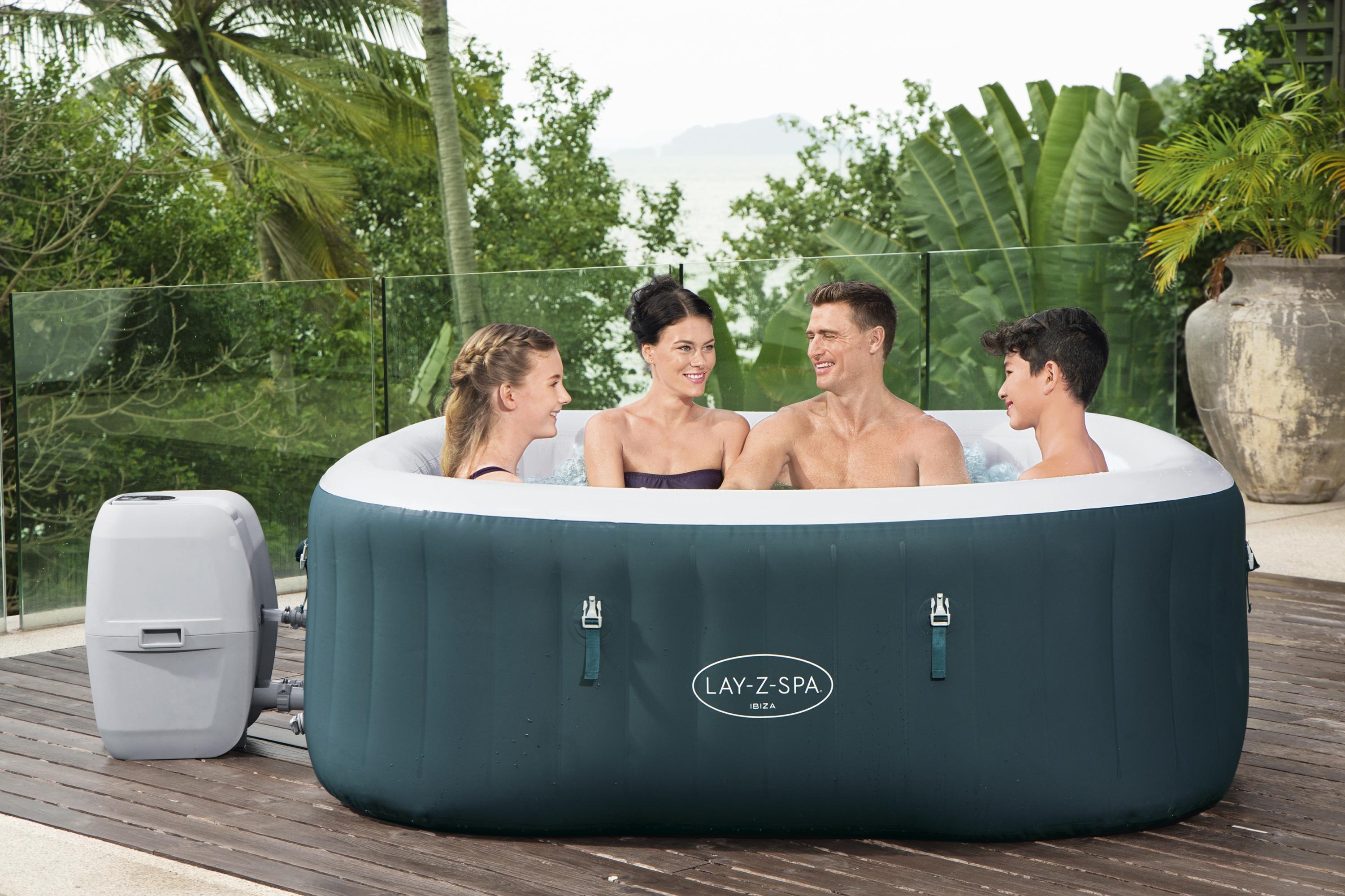 Piscine d'hydromassage SPA Lay-Z-Spa Ibiza AirJet Bestway 60015 