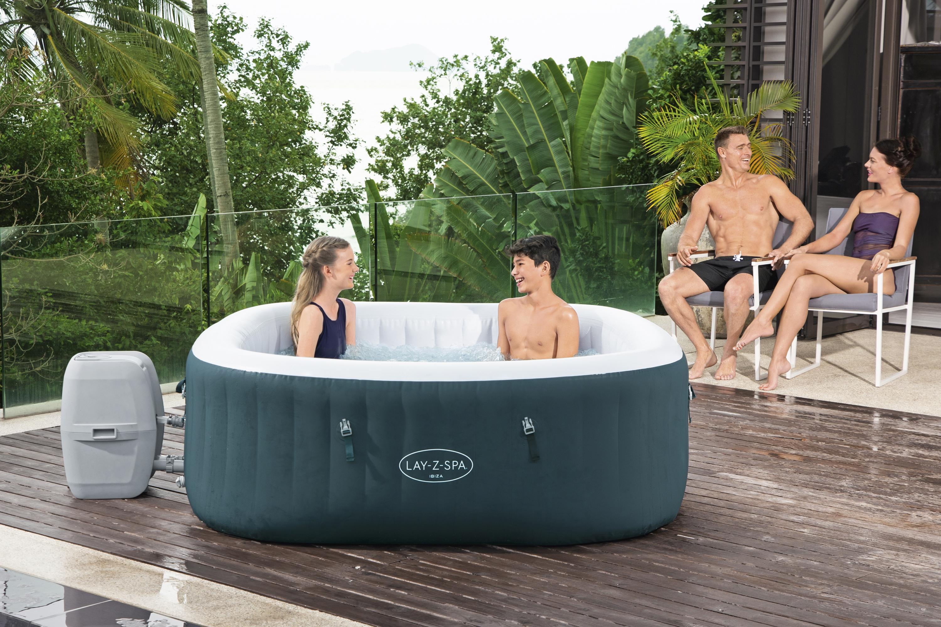 Piscine d'hydromassage SPA Lay-Z-Spa Ibiza AirJet Bestway 60015 