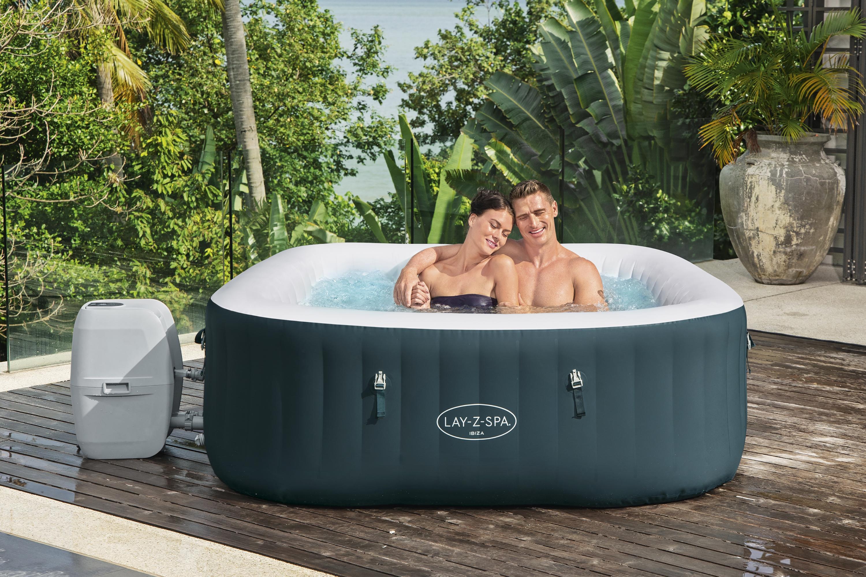 Piscine d'hydromassage SPA Lay-Z-Spa Ibiza AirJet Bestway 60015 