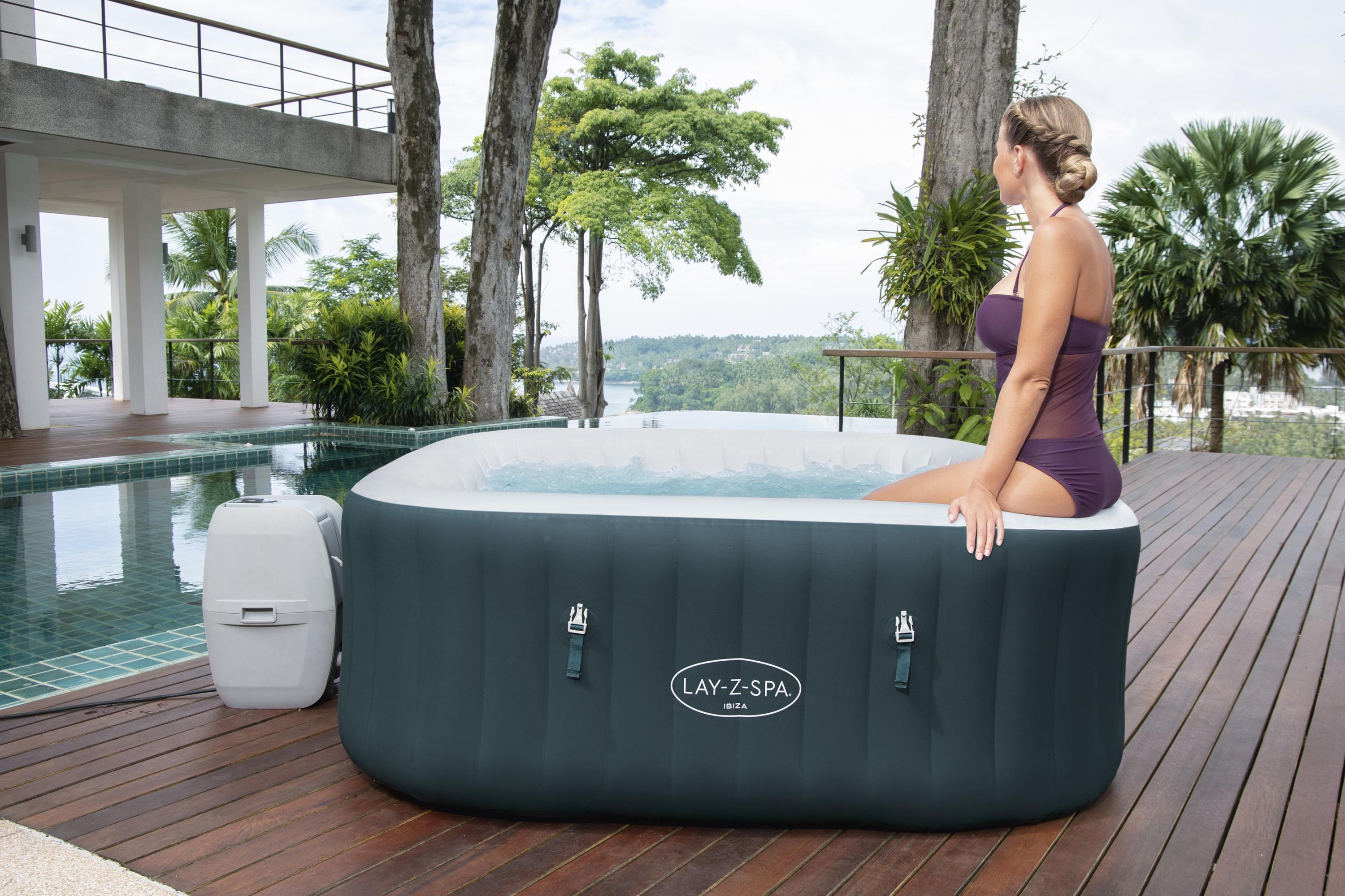 Piscine d'hydromassage SPA Lay-Z-Spa Ibiza AirJet Bestway 60015 