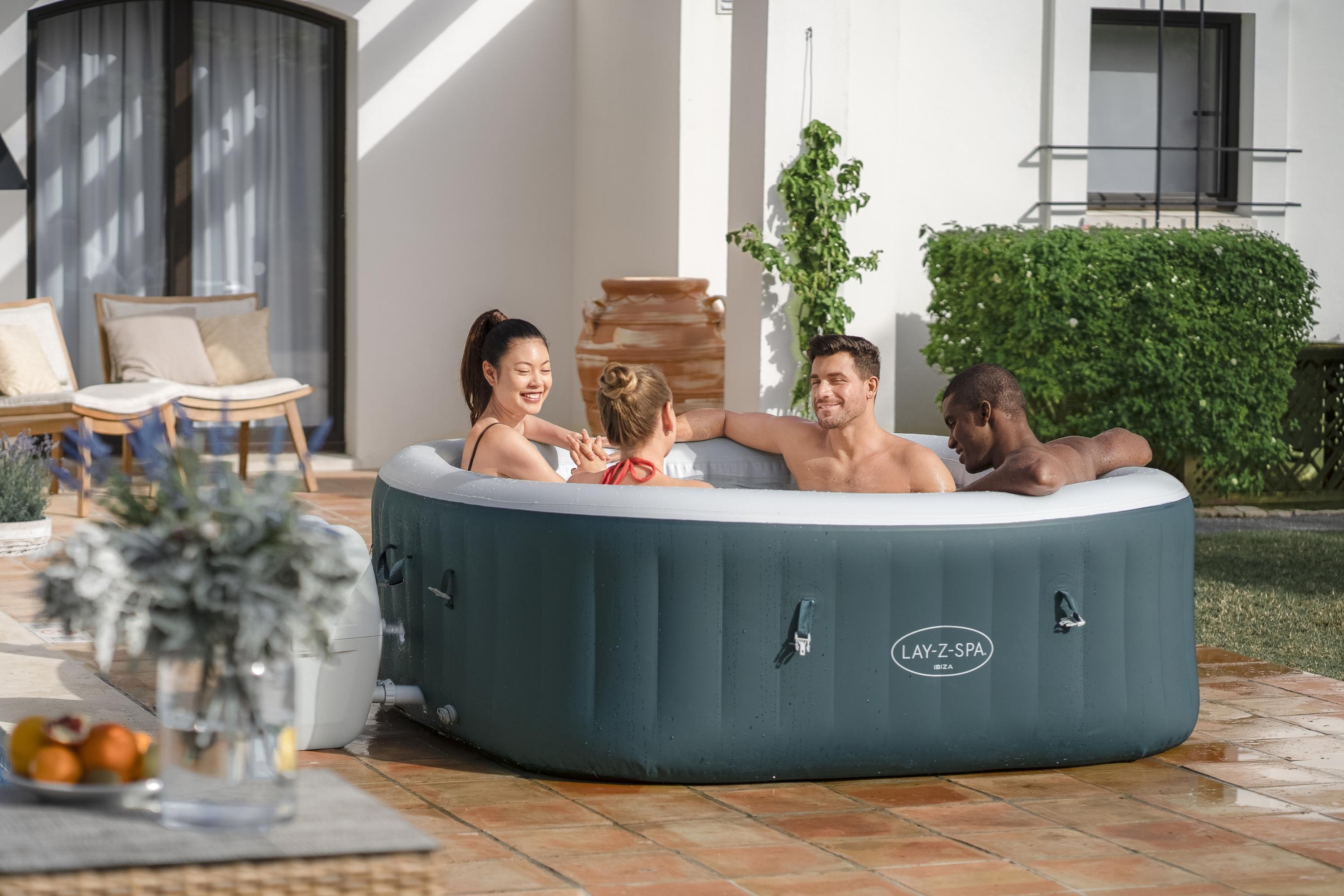 Piscine d'hydromassage SPA Lay-Z-Spa Ibiza AirJet Bestway 60015 