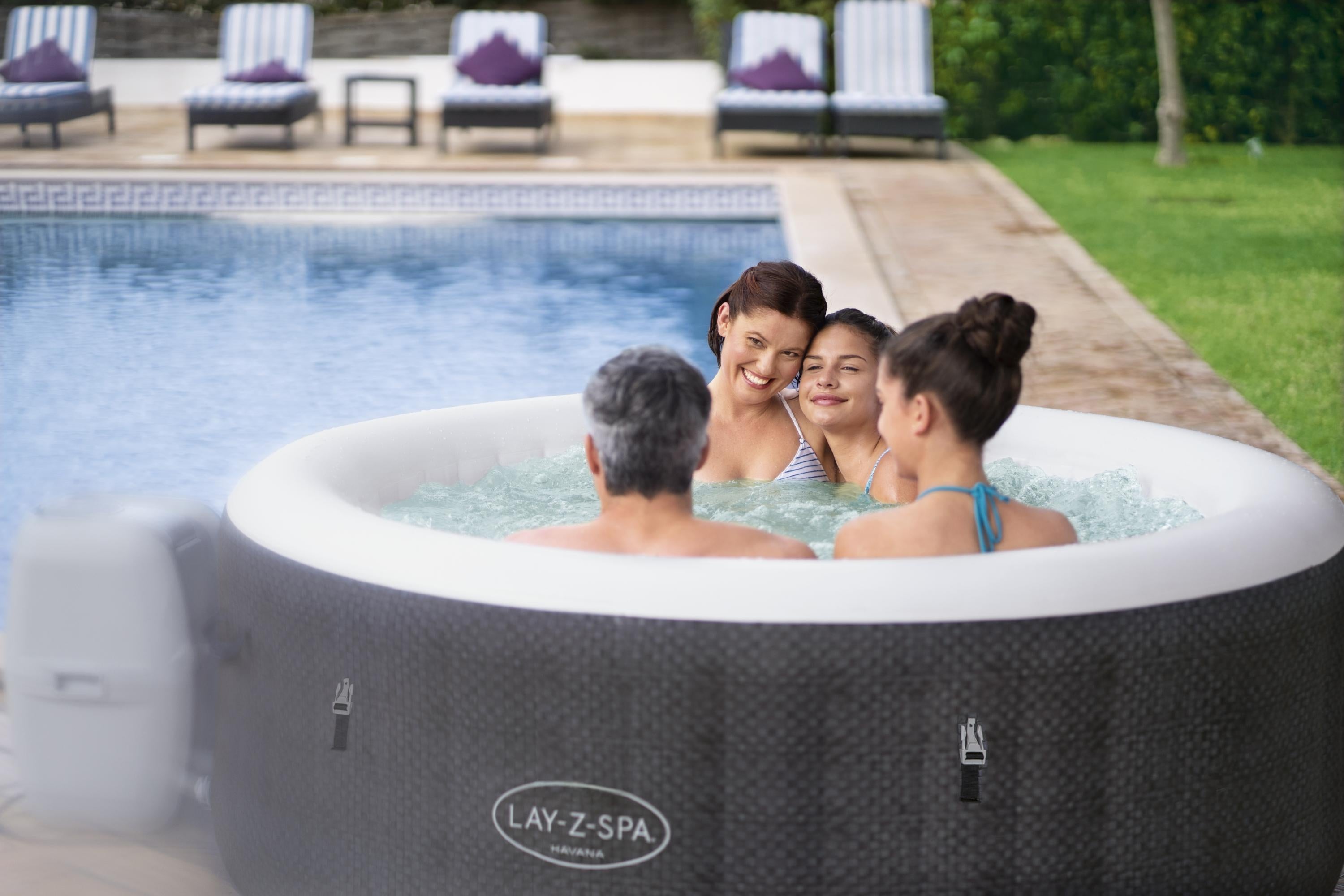 Piscine d'hydromassage SPA Lay-Z-Spa Havana AirJet Bestway 60035 