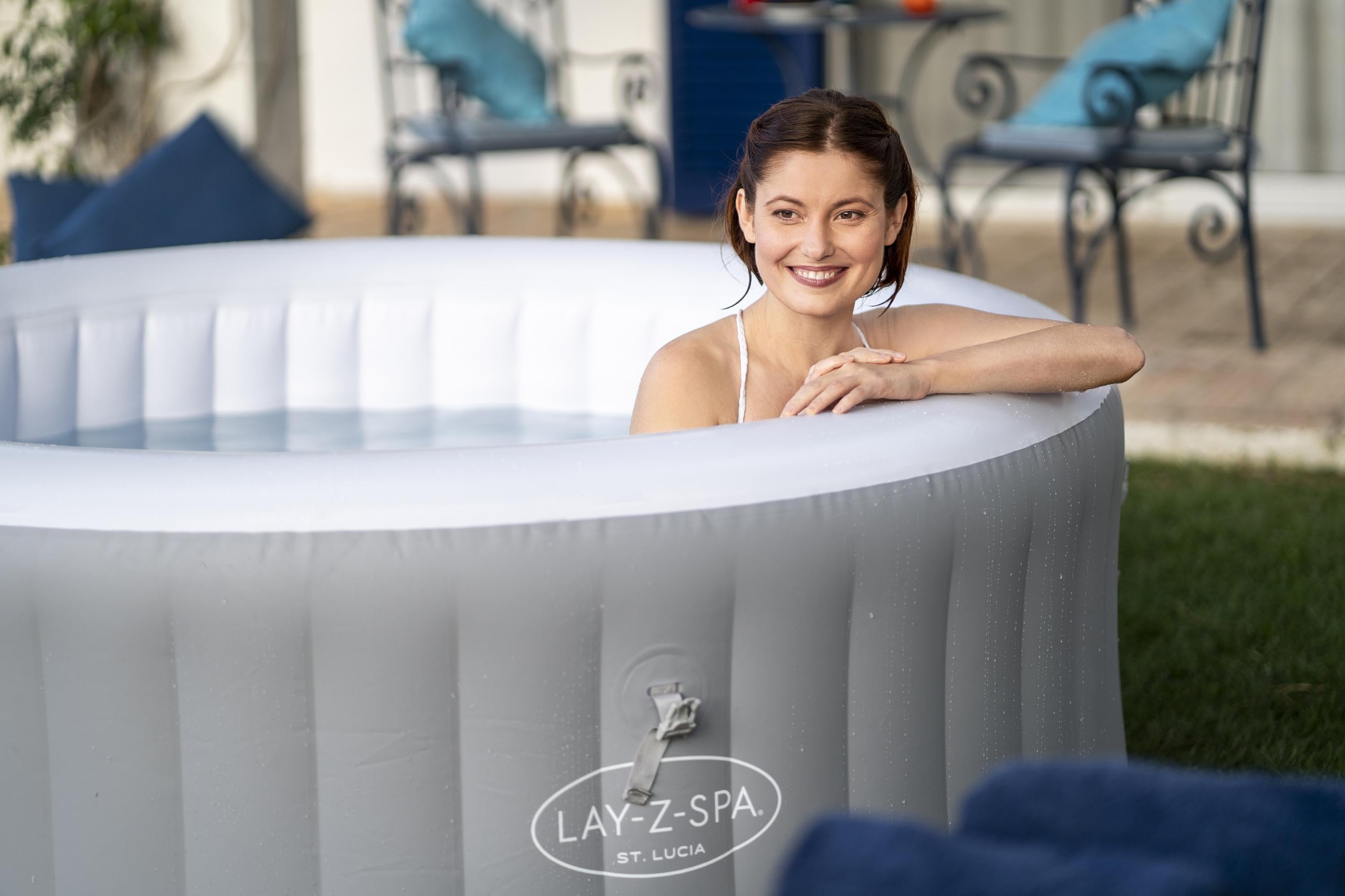 Piscine d'hydromassage SPA Lay-Z-Spa St Lucia AirJet Bestway 60037 