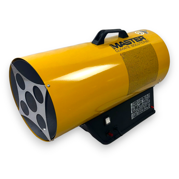 Riscaldatore generatore aria calda 53 Kw a gas GPL con regolatore di pressione Master