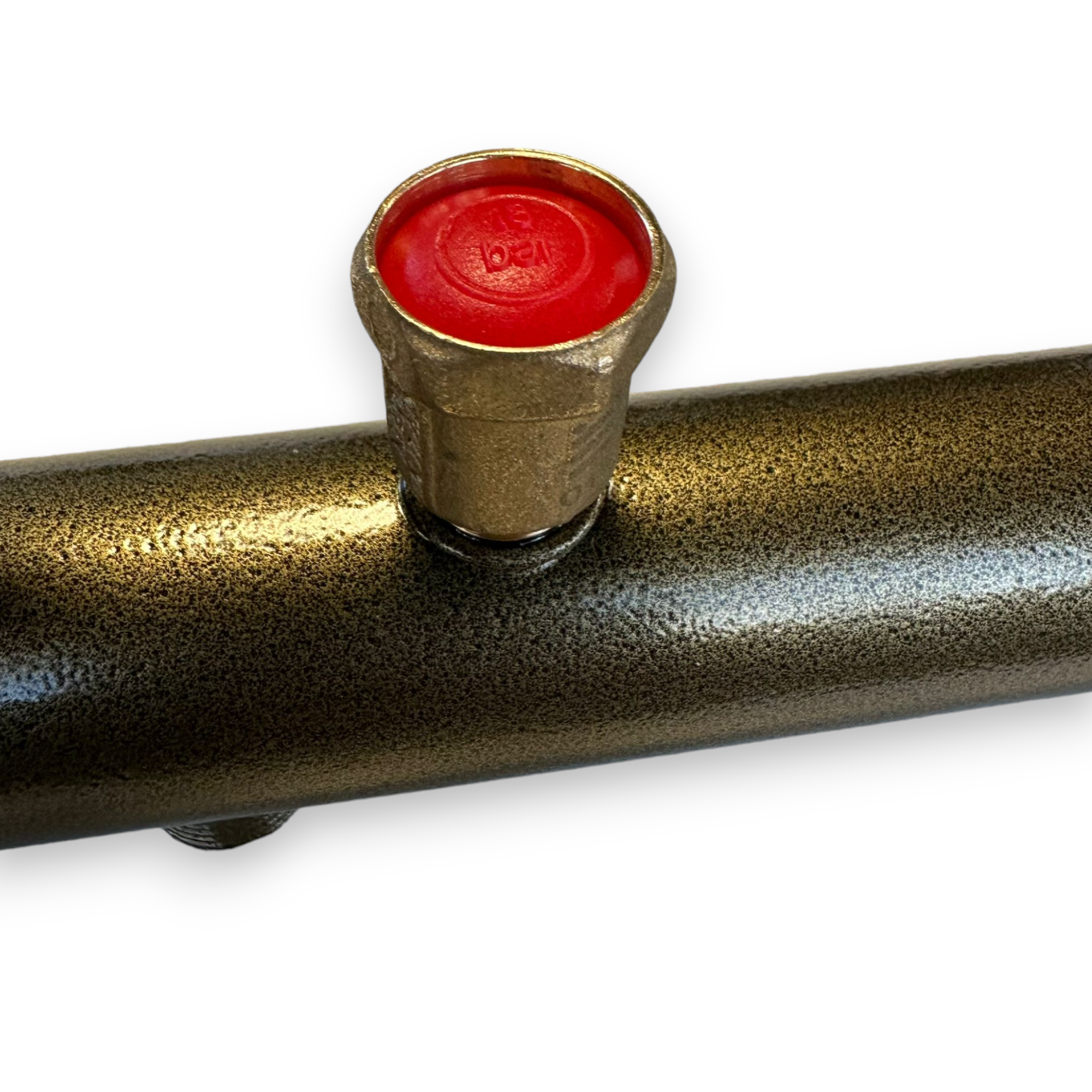 Centrale de contrôle du gaz GPL avec manomètre à deux éléments pour bouteilles