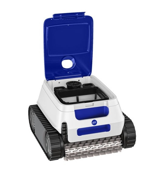 Robot puliscifondo con doppio motore ed aspirazione ciclonica per piscinae ER230 GRE