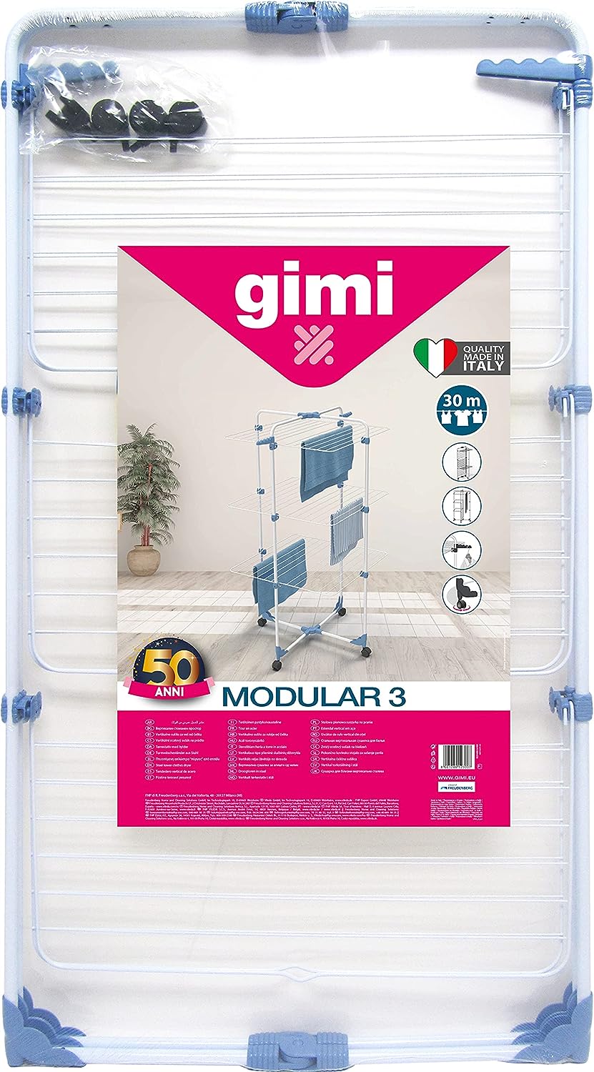 Sèche-linge vertical Gimi Modular 4 tours