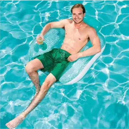 Fauteuil gonflable avec dossier rabattable et réglable et porte-gobelet BESTWAY 43097