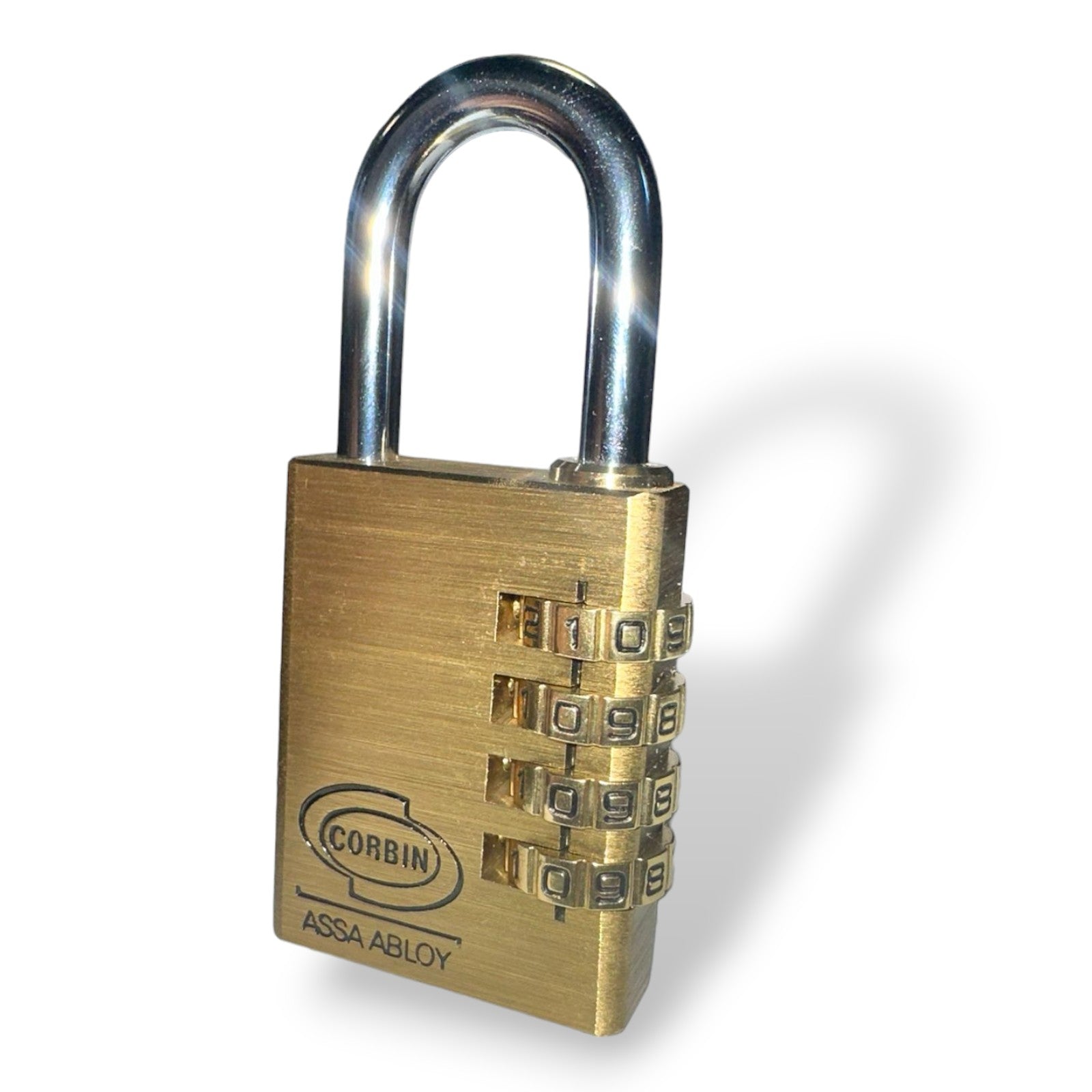 Cadenas à combinaison Kombo Corbin PL020 en laiton et acier