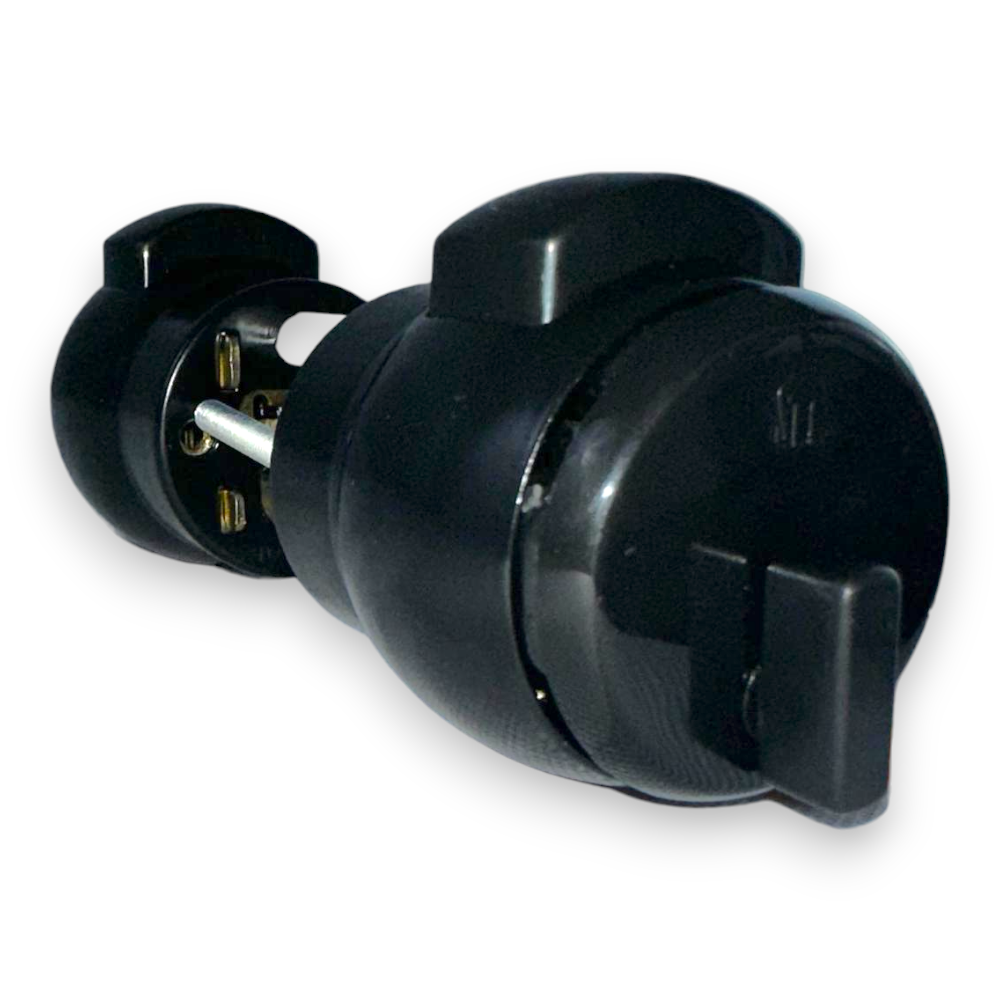 Bouton Presser et Ouvrir avec Clé Noire 13Ne - couleur noire art.13NE