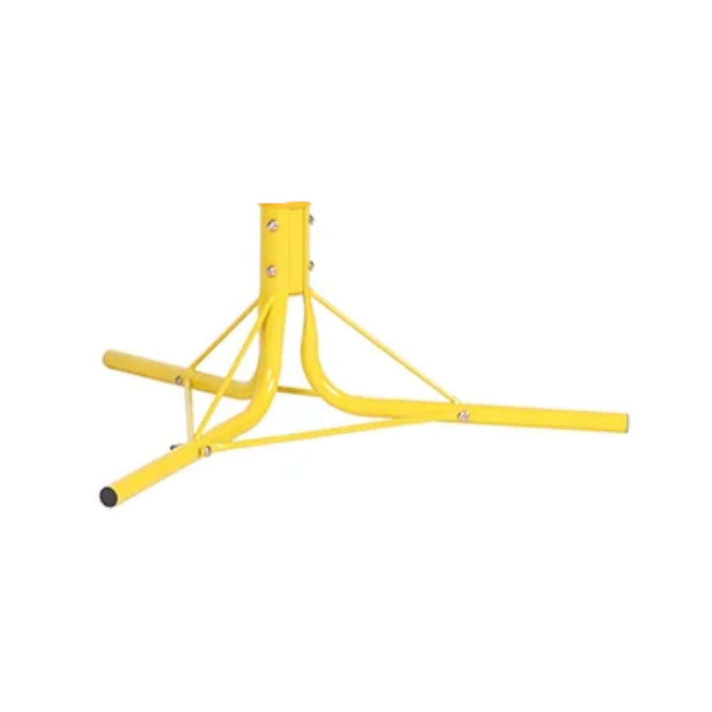 Jeu de balançoire en acier pour enfants 2 places 3-7 ans 200x67x70h