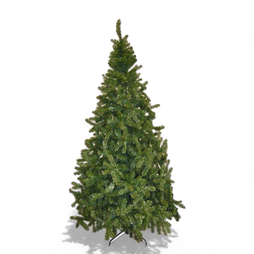 Sapin de Noël Pin Vert - cm.90h., avec 122 branches, base en plastique