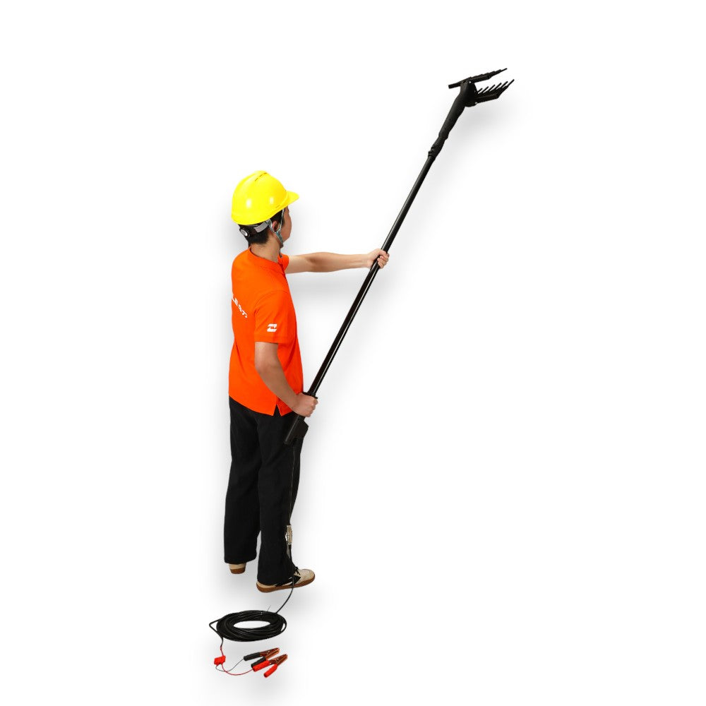 Shaker récolte-olives électrique avec tige en aluminium 140 w