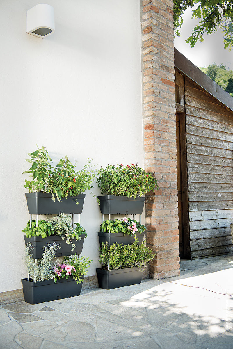 Jardinières verticales modulables superposées 50x17xH80 cm Enjoy