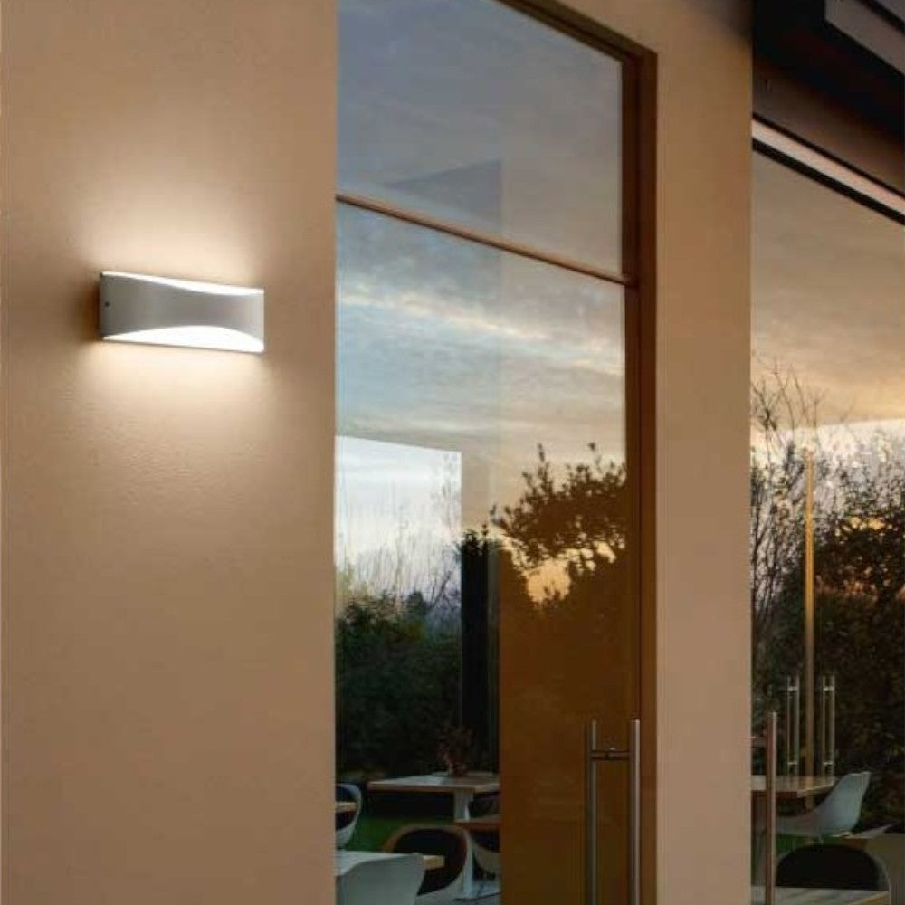 Applique plafonnier 30,5x15xH10 cm aura éclairage extérieur