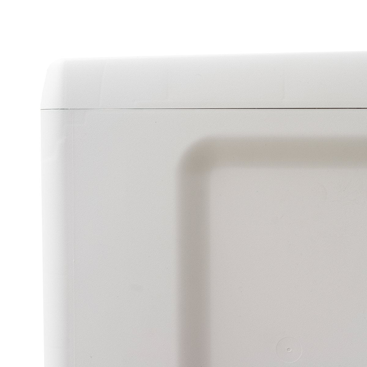 Armoire d'extérieur à étage en résine avec 2 portes effet bois et étagères réglables Woody's Toomax