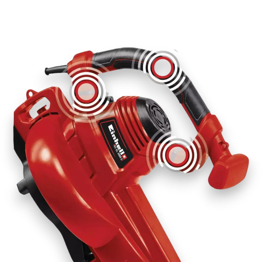 Aspirateur souffleur électrique avec sac de collecte 3000W