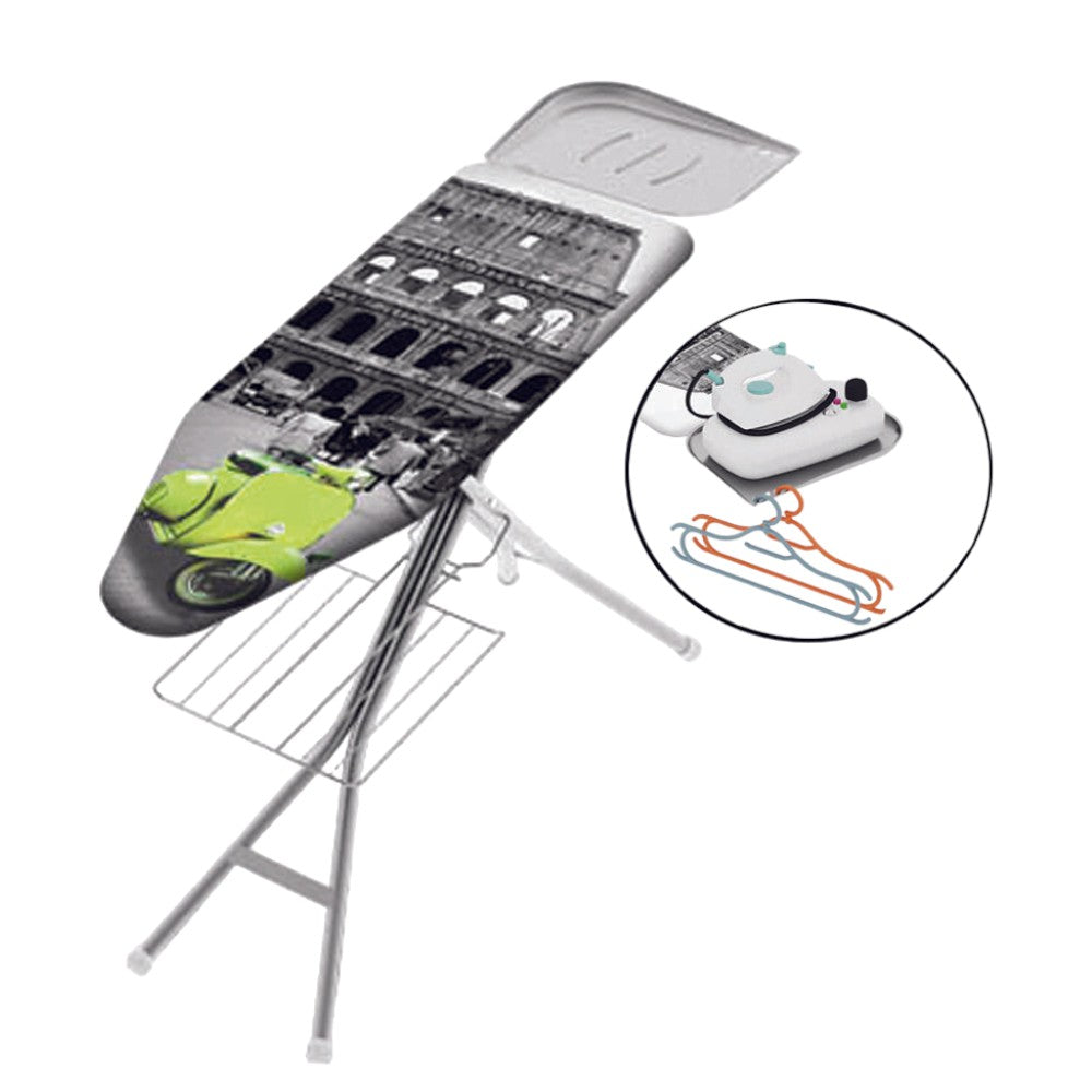 Planche à repasser en acier pour vêtements 120x40xH95 cm