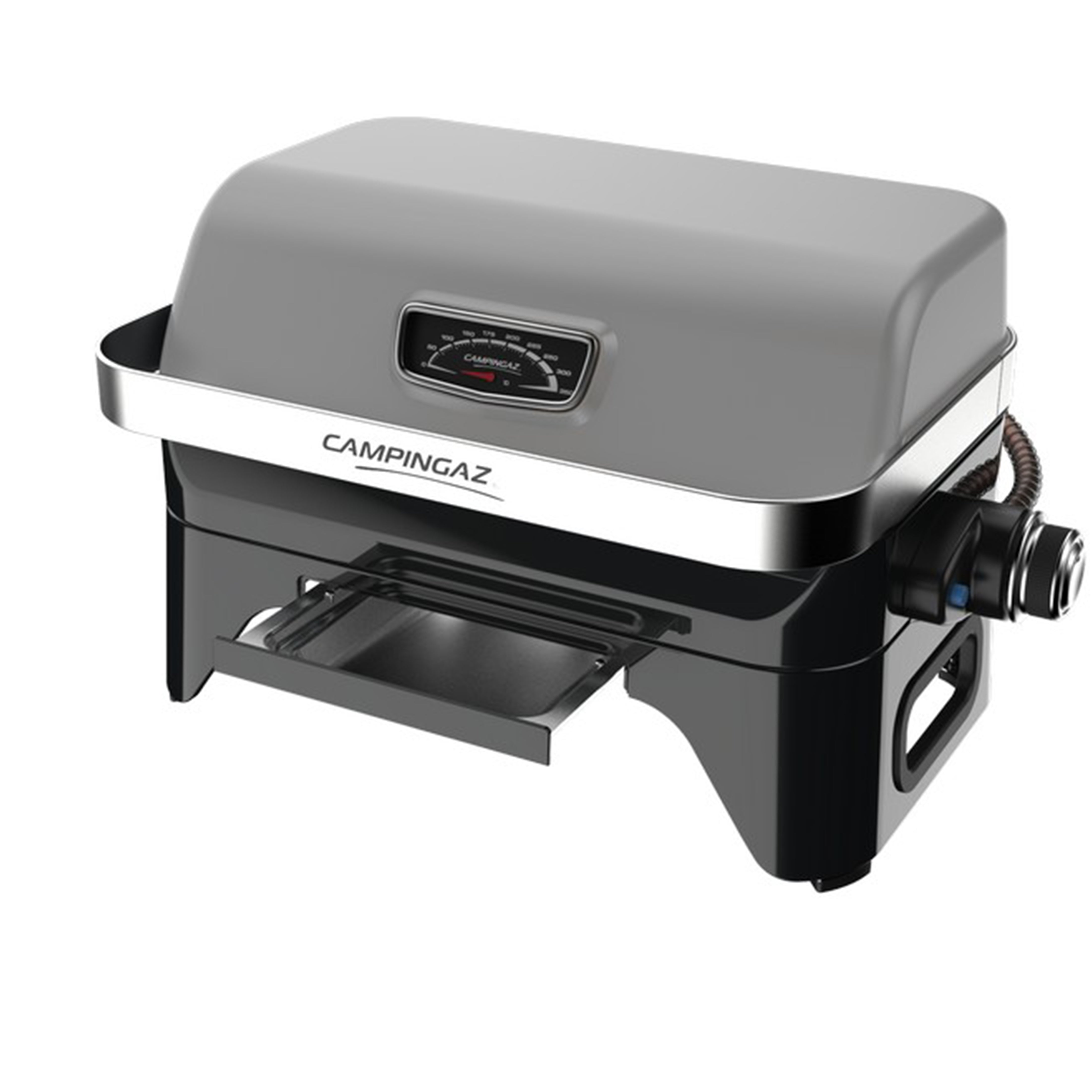 Barbecue à gaz avec plan en fonte 48x26 cm Campingaz Attitude 2GO CV 