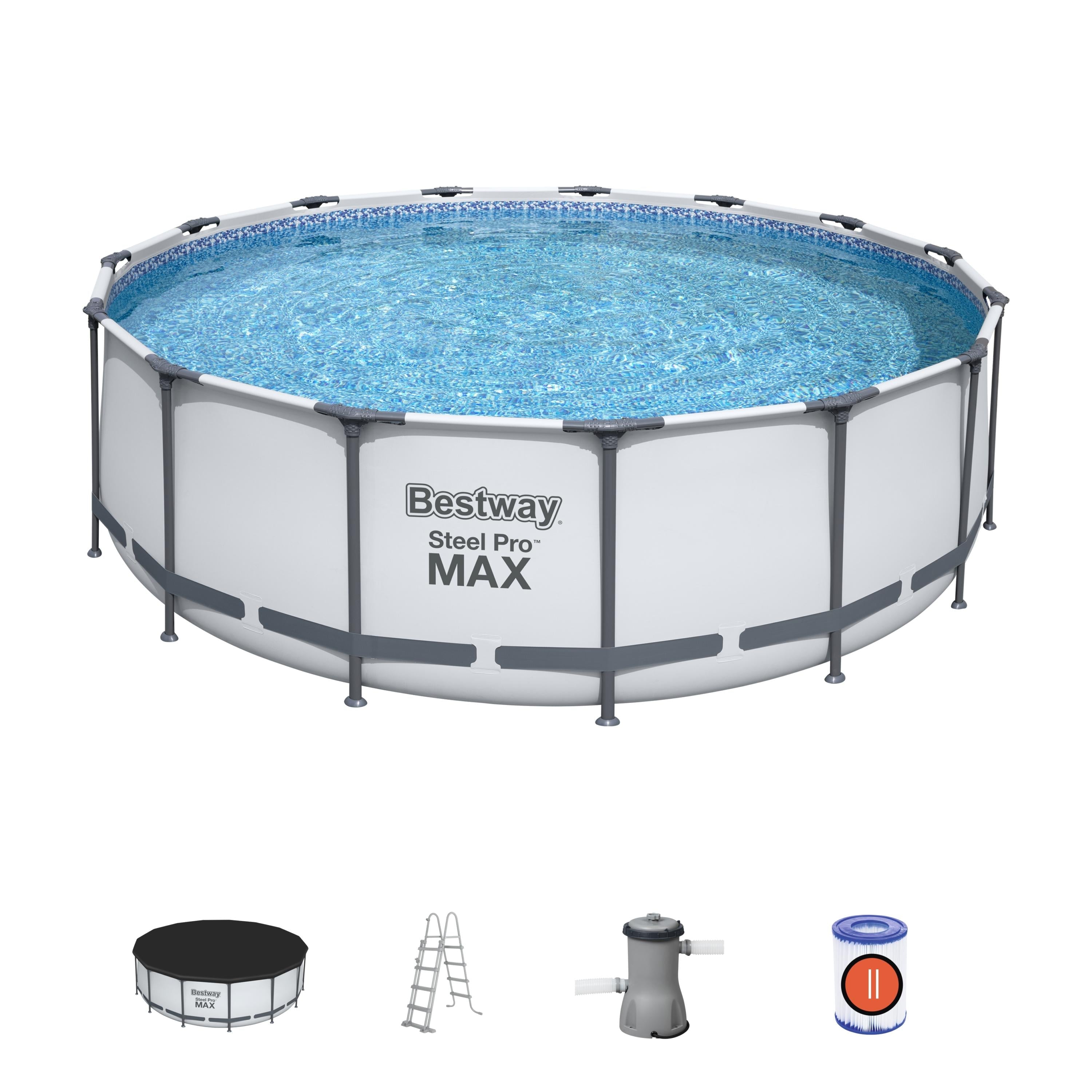Piscine ronde avec structure Steel Pro Max 457X122 cm Bestway 56438 