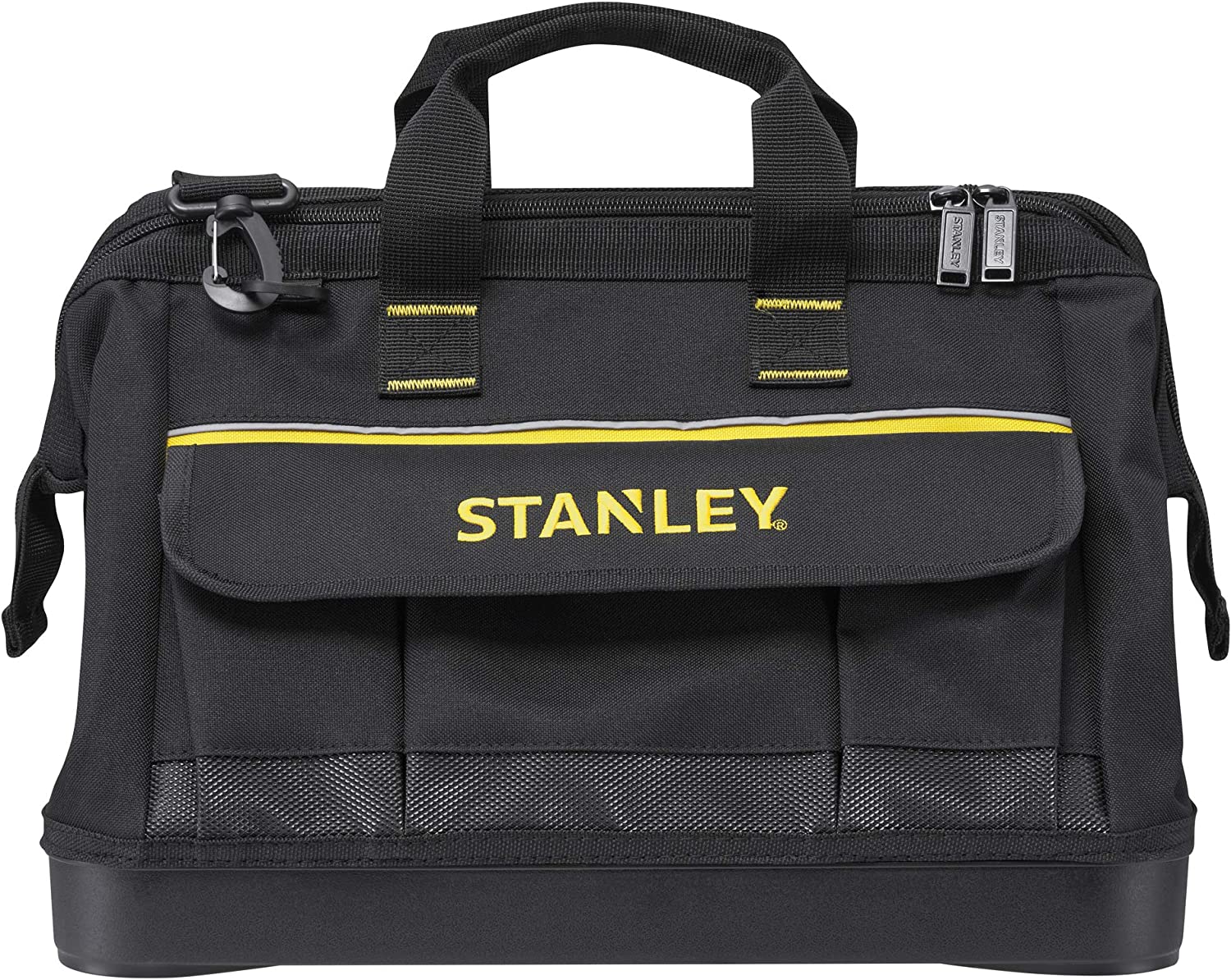 Sac à outils à bandoulière avec poches zippées et base rigide Stanley 1-96-183