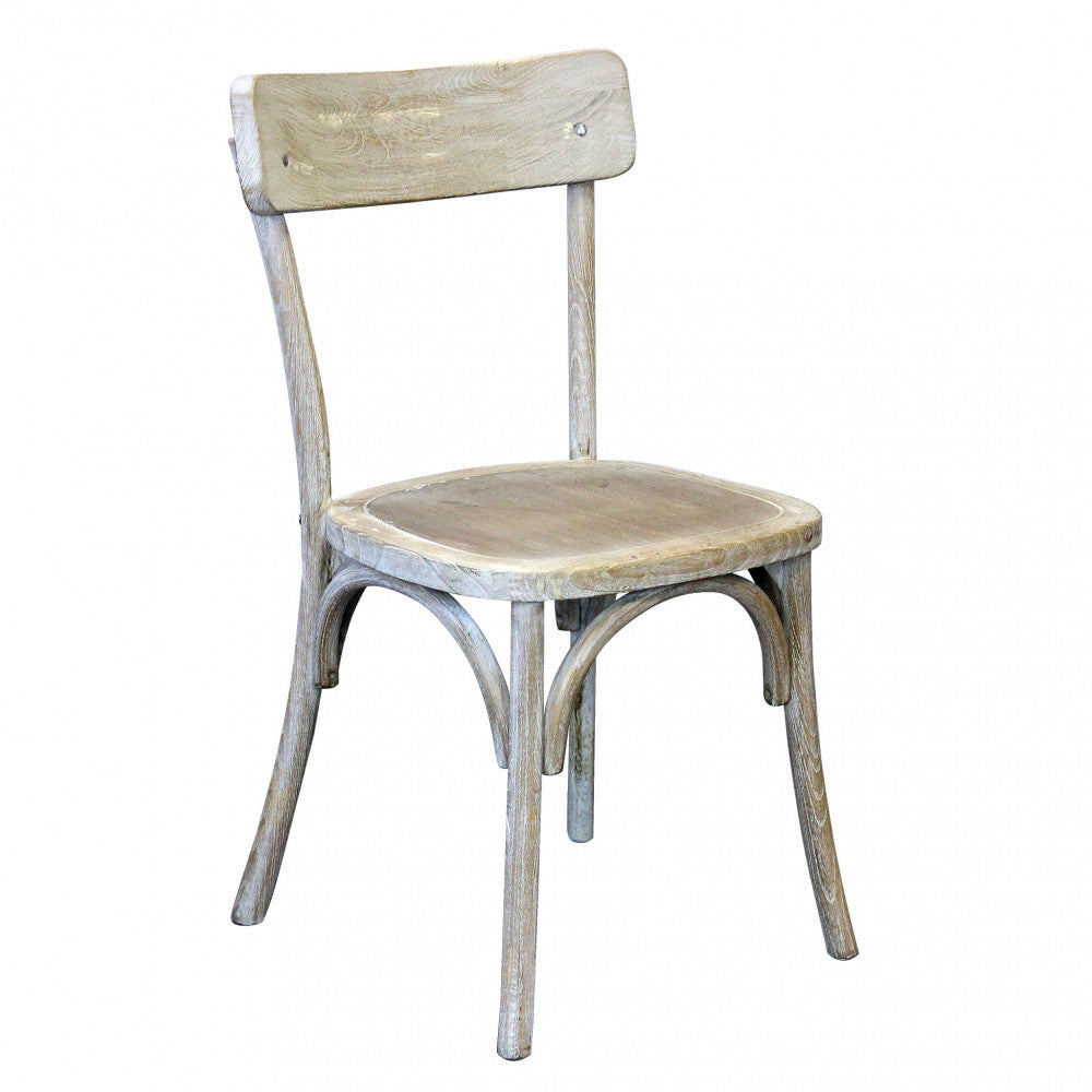 Sedia senza braccioli da interno in legno verniciato 45x42xH87 cm Polly