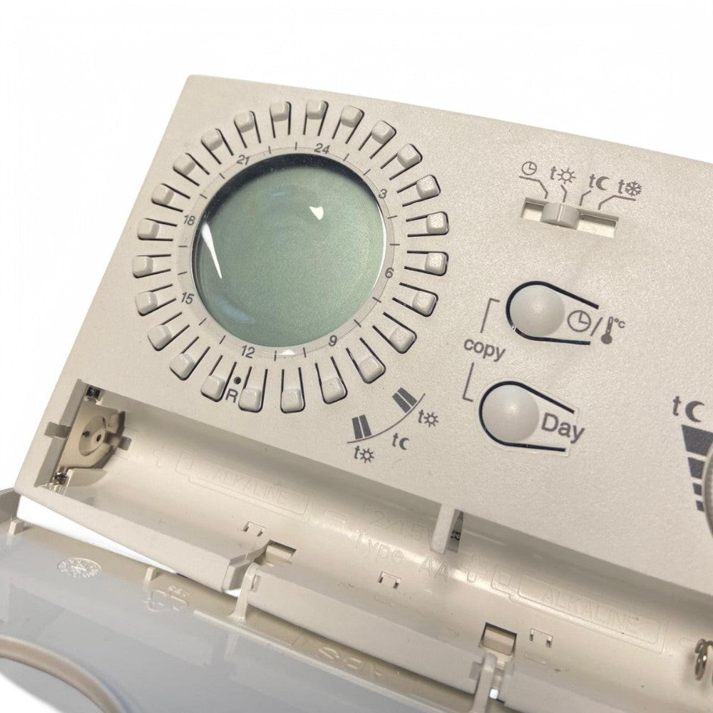 Chronothermostat d'ambiance hebdomadaire analogique numérique programmable 1CR CR209/S