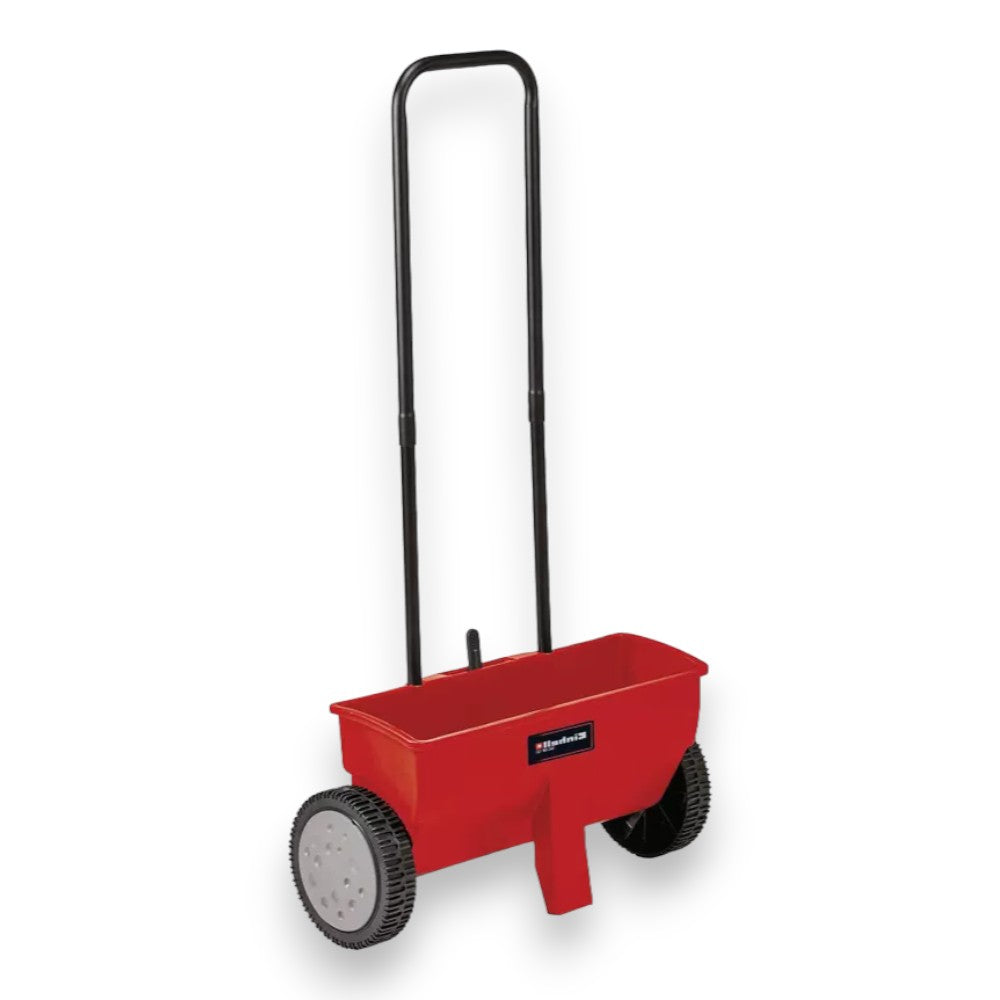 Chariot d'épandage à double arceau pour jardin