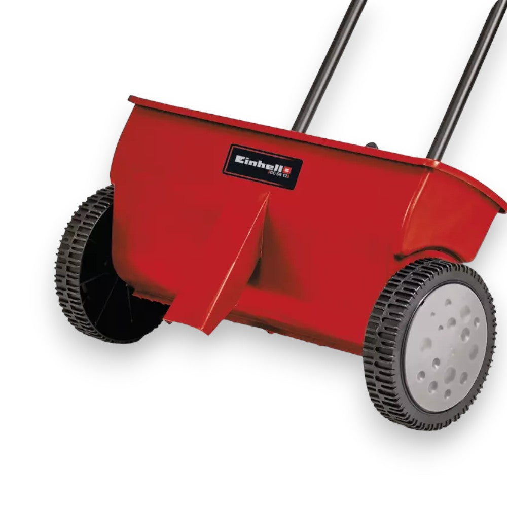 Chariot d'épandage à double arceau pour jardin