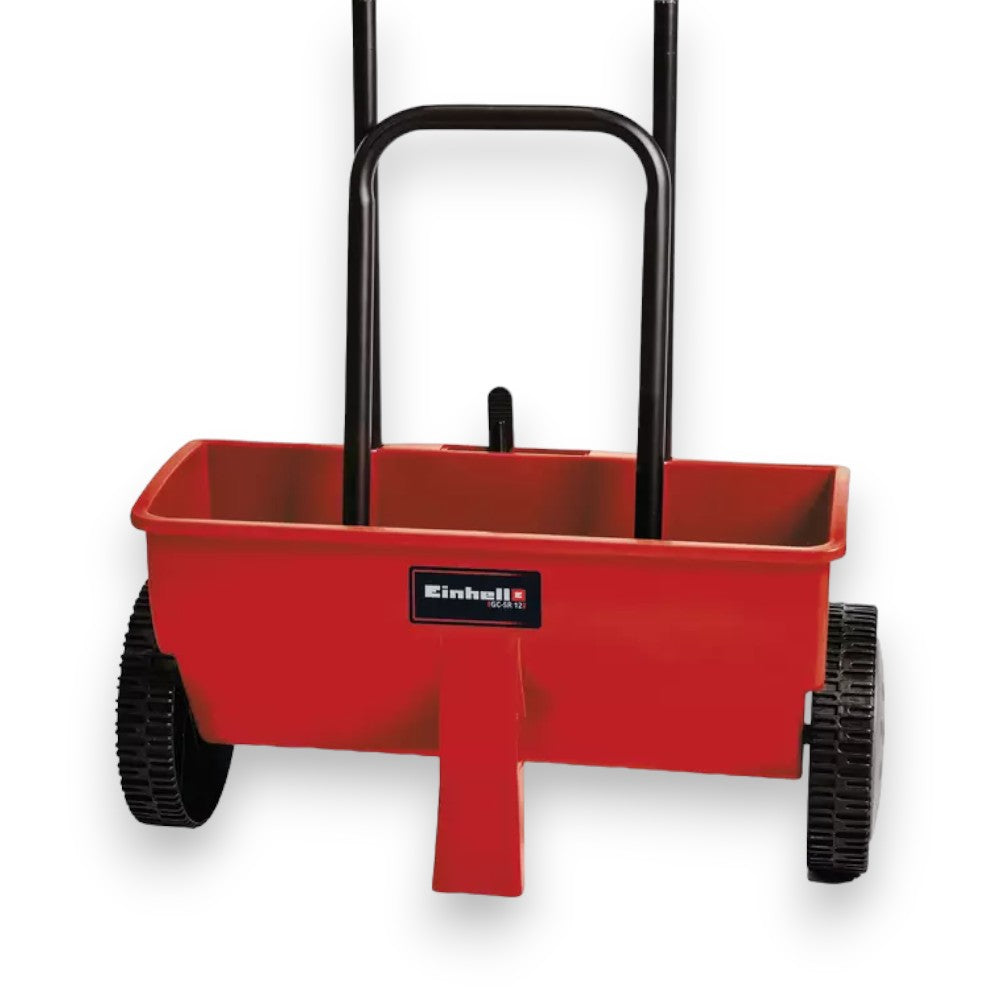 Chariot d'épandage à double arceau pour jardin