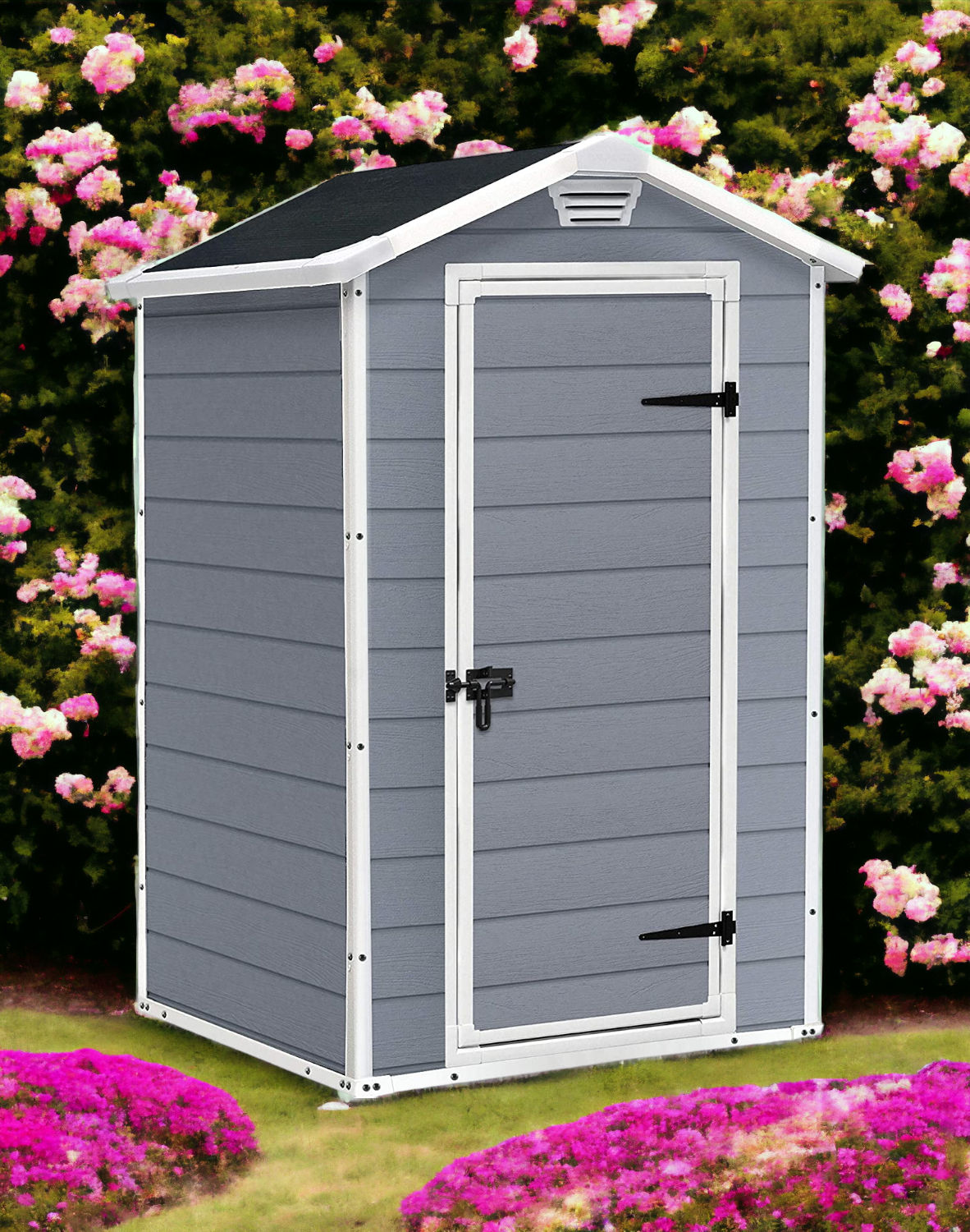 Garden Cottage house 130x95xh200 cm abri de jardin en résine Keter Manor P94